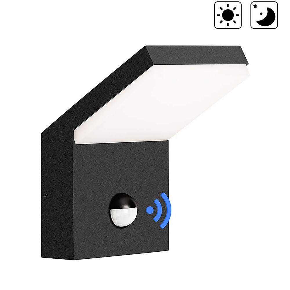 Fun Orange FUNORPL07 5.51-in W 1 -Light Black Integrated LED Wall Sconce