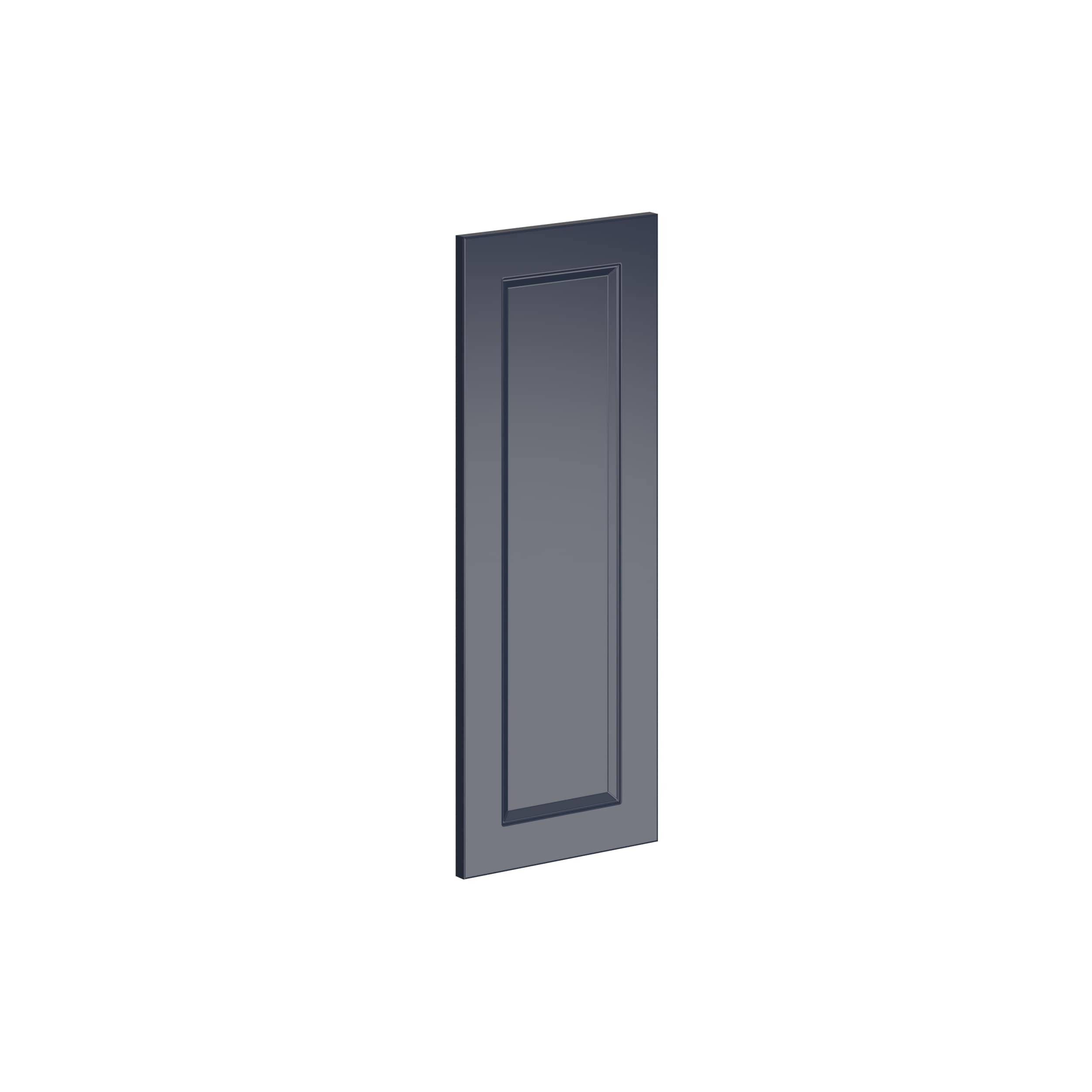 Hugo&Borg Lorette 11-in W x 30-in H Navy Blue Painted Shaker Base cabinet door (Fits 36-in lazy susan corner base box )
