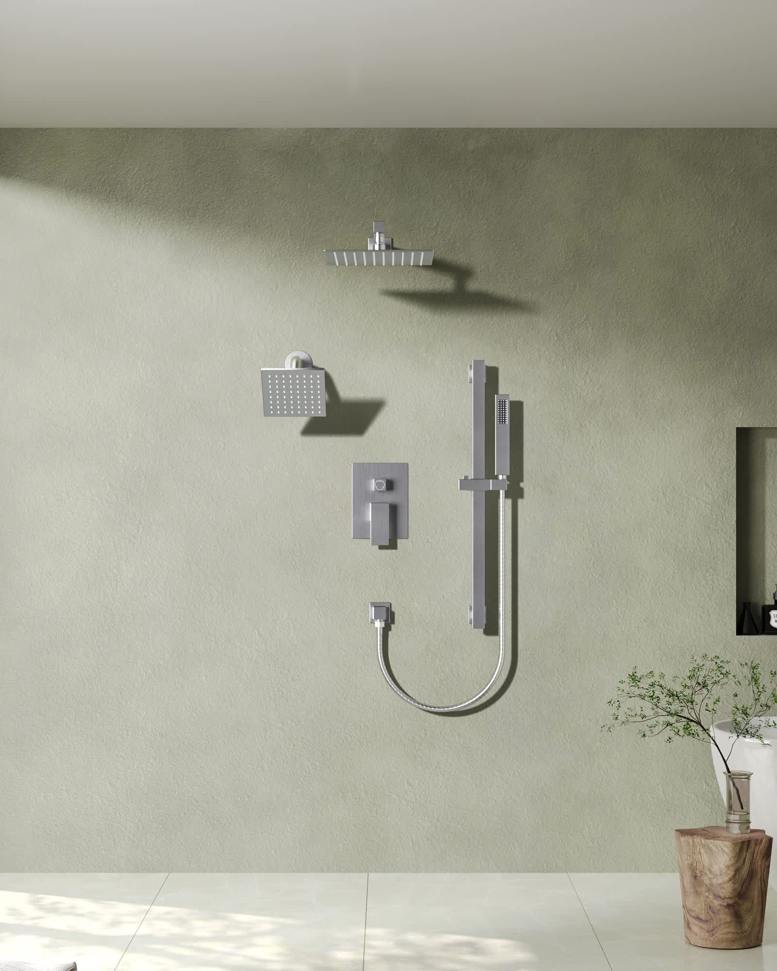 EVERSTEIN SFS-1059-NK10 Showerhead-Bar-Panels - View #13