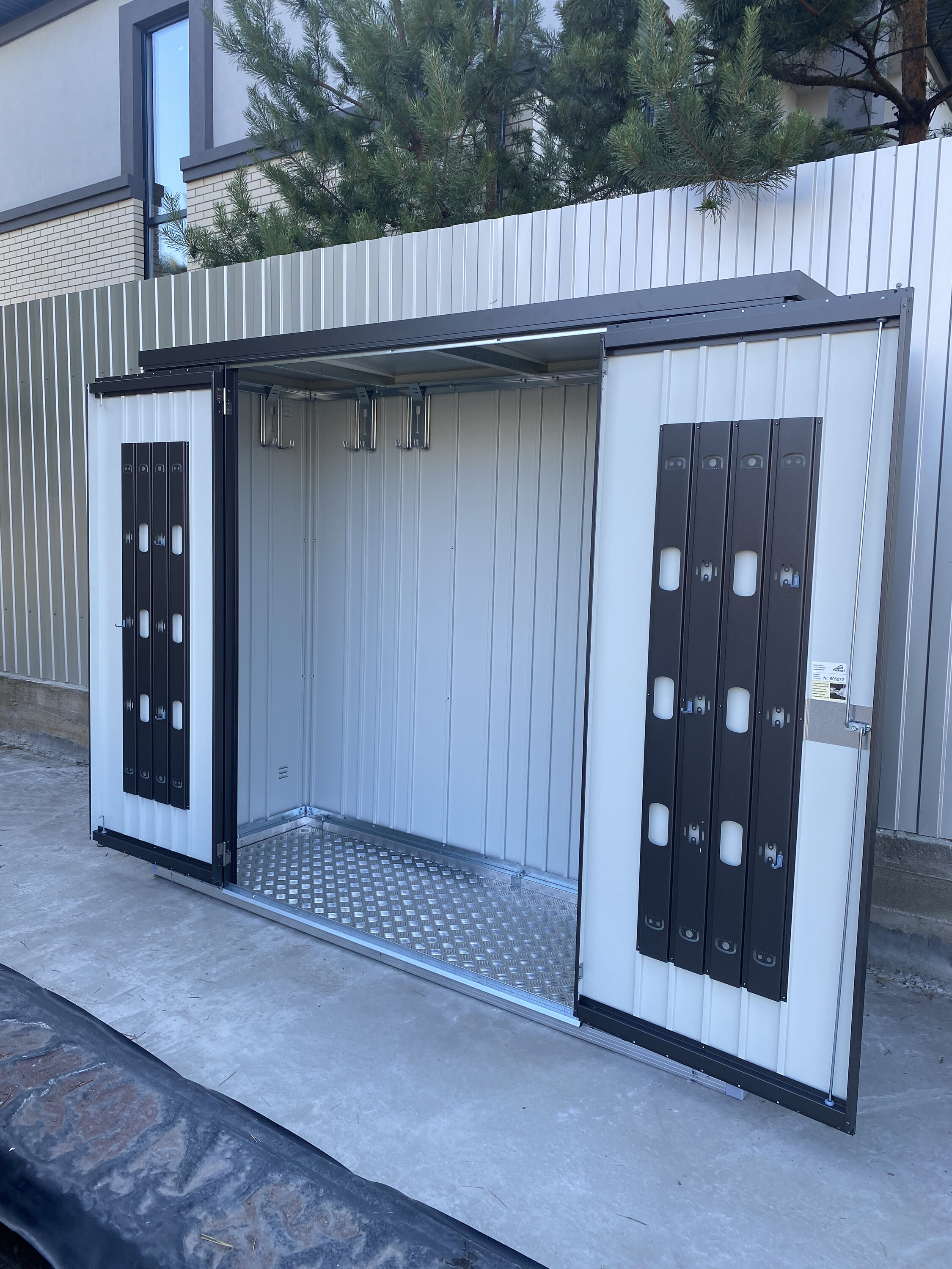 Biohort BIO1106 Metal-Storage-Buildings-Sheds - View #2