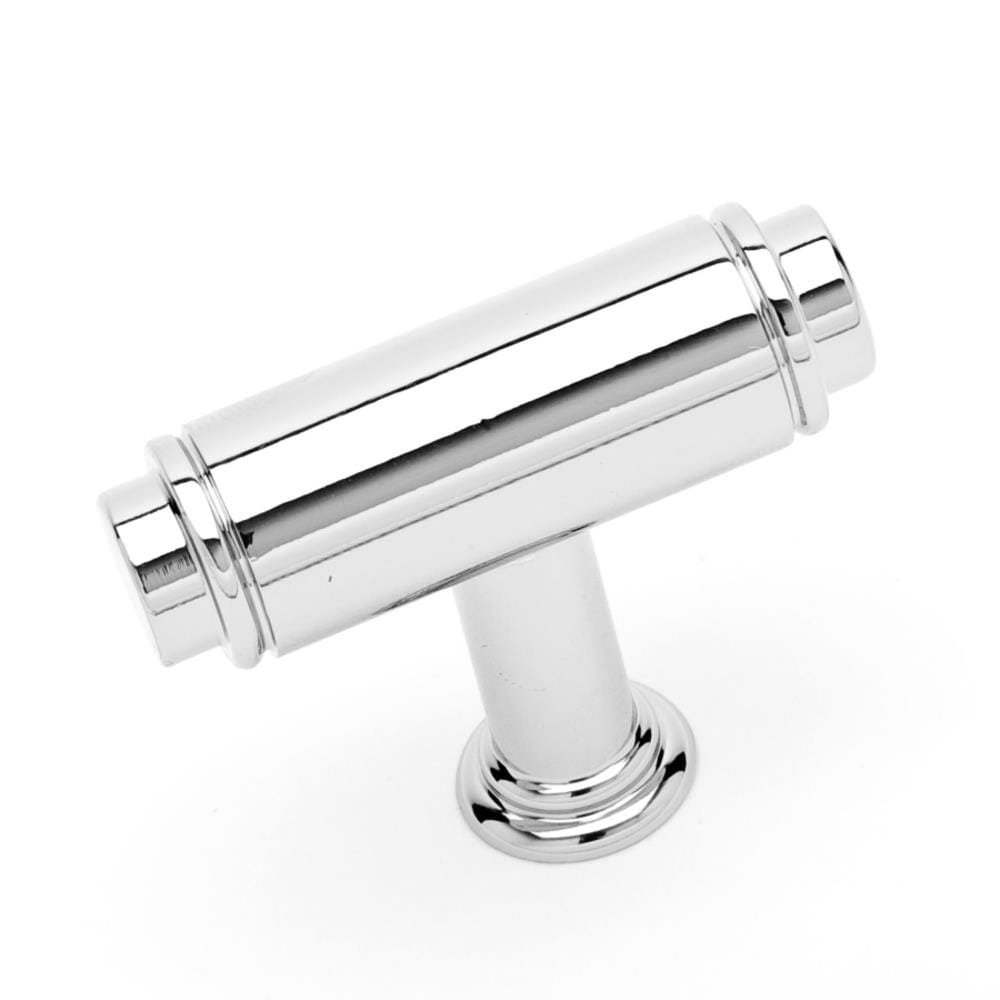 RK International CK 780-PN Polished nickel Rectangular Contemporary Cabinet Knob