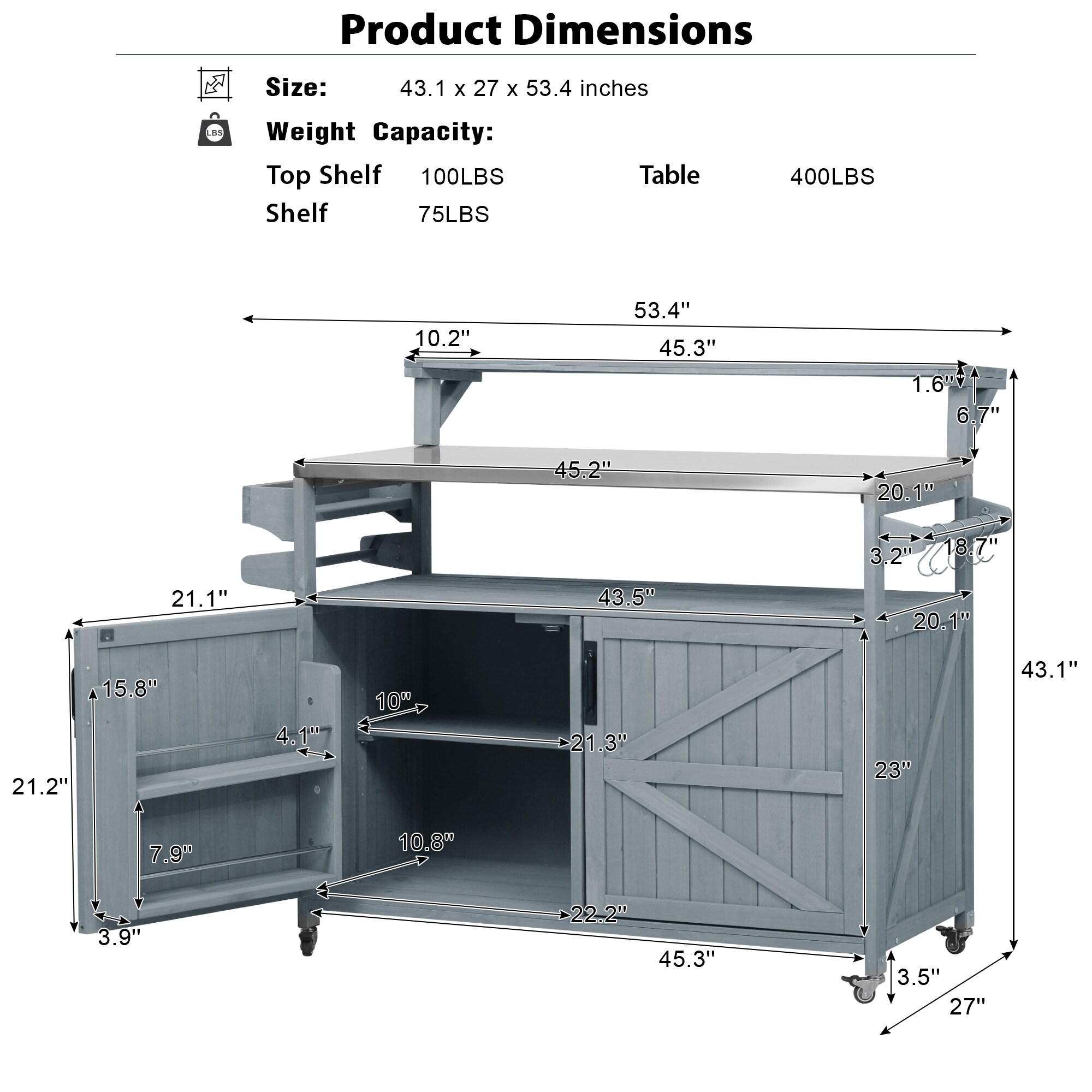 GDFStudio 364758 Kitchen-Furniture - View #11