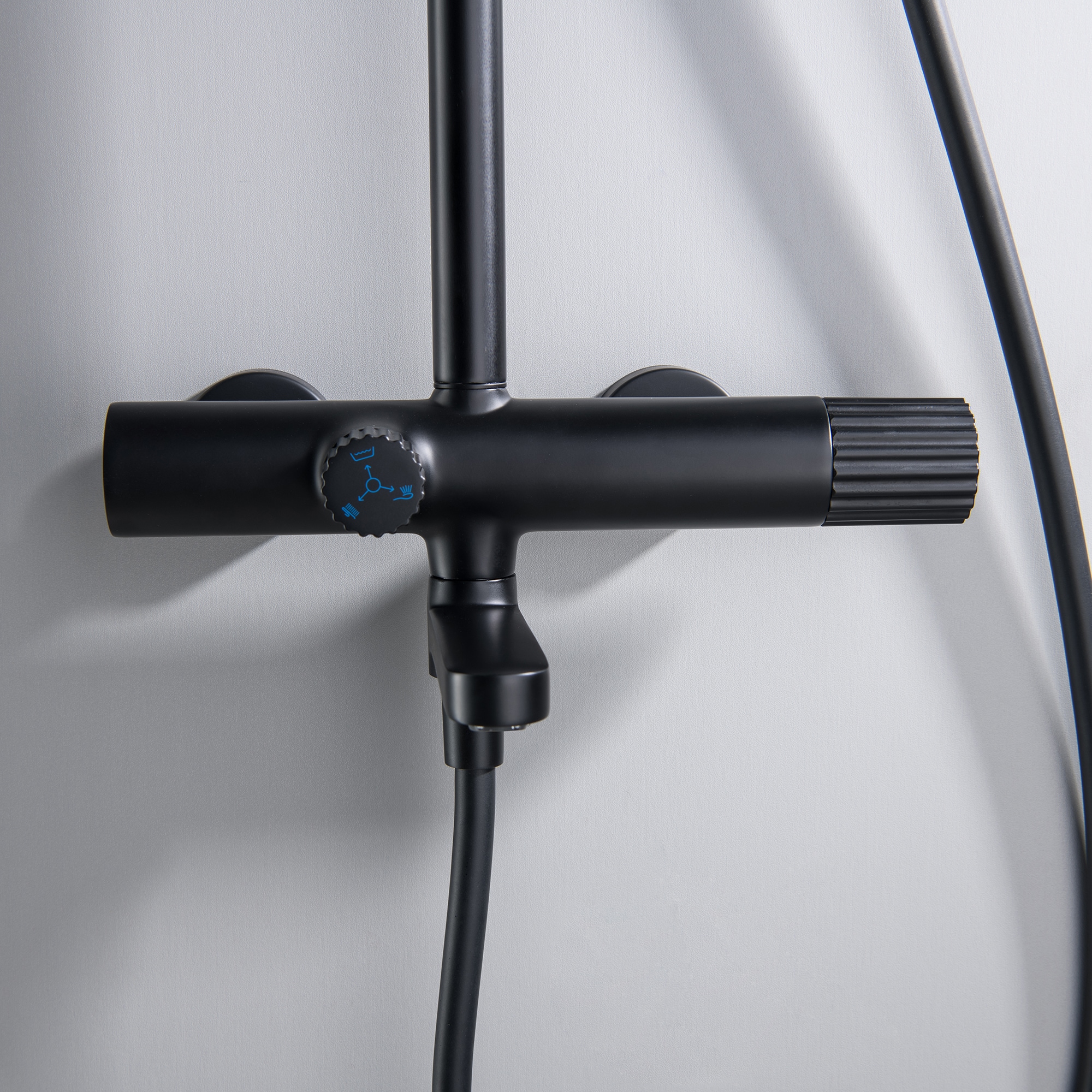 WELLFOR WB-SH010MB Showerhead-Bar-Panels - View #13