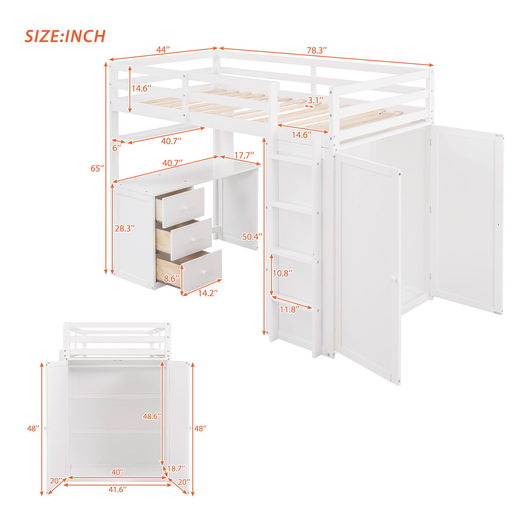 Yiekholo LL-0806AAK Bunk-Beds - View #8
