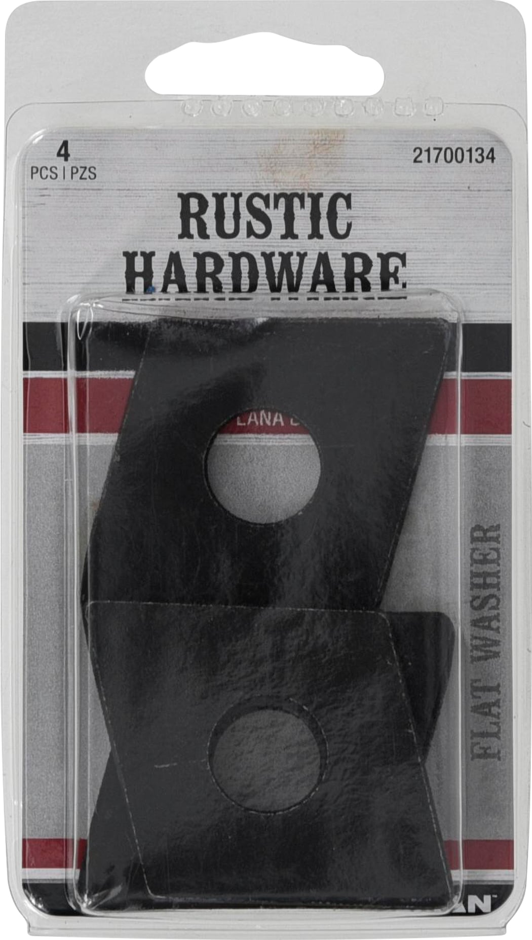 Hillman 21700134 1/2-in Black oxide Standard Flat Washer 4-Count