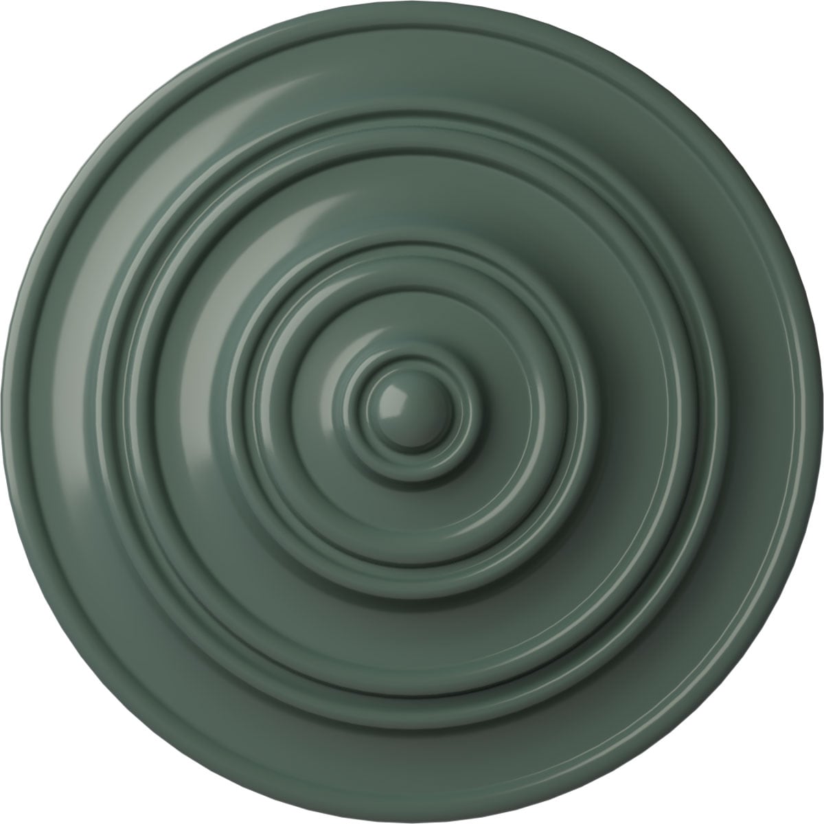 Ekena Millwork CM13CLCBF Classic 13.25-in W x 13.25-in L Painted Cloud Burst Polyurethane Whole Ceiling Medallion