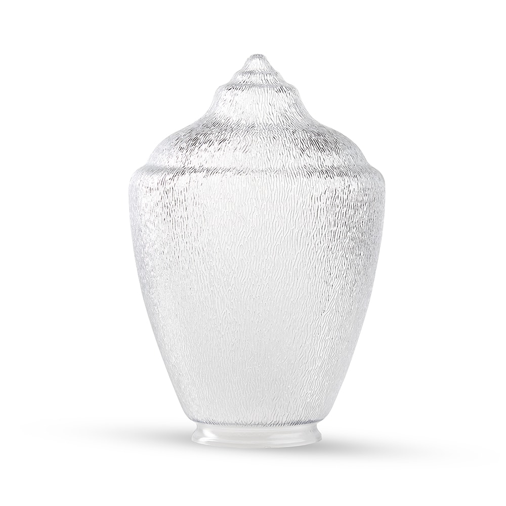 Solus S88067-CL-4F Polycarbonate Acorn - No Fixture Included - 17.6-Inches Clear Modern/contemporary Outdoor Globe only
