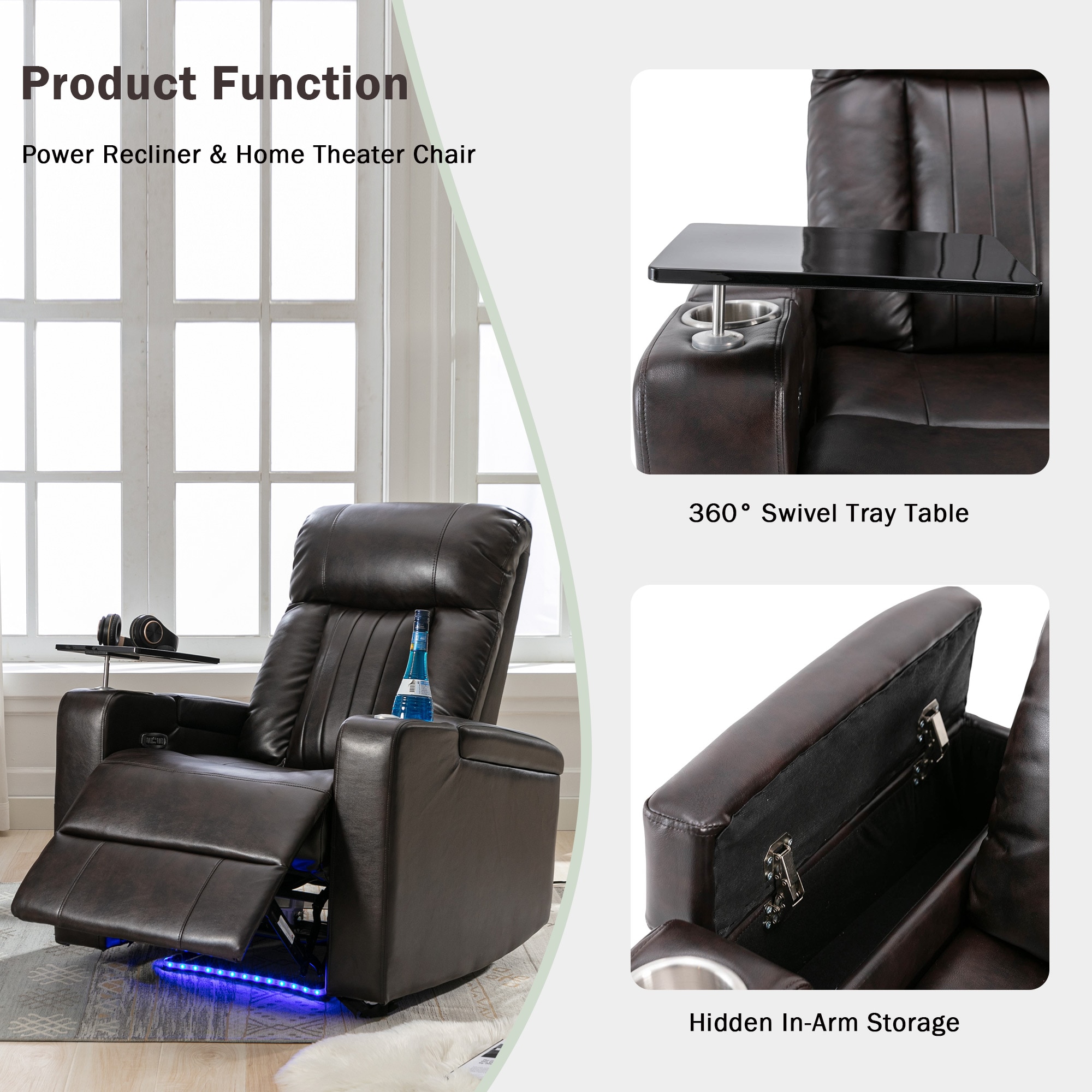 LOVMOR SF-L-N719S000710D recliners - View #7