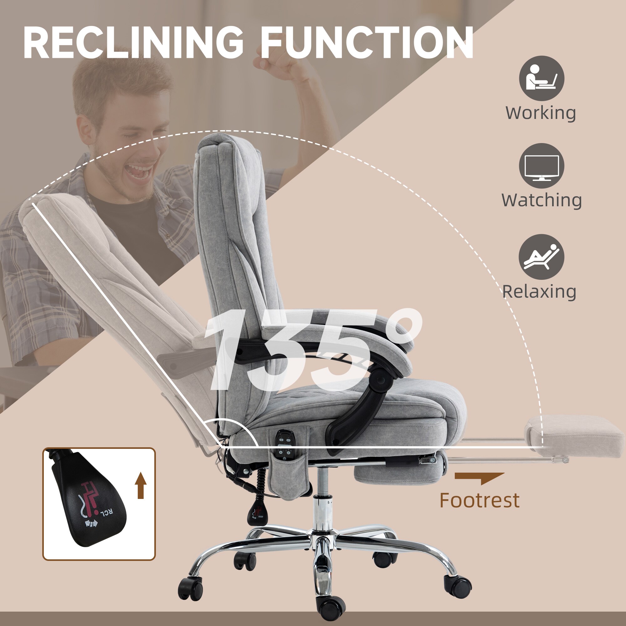 Flynama SH156074 Office-Chairs - View #3