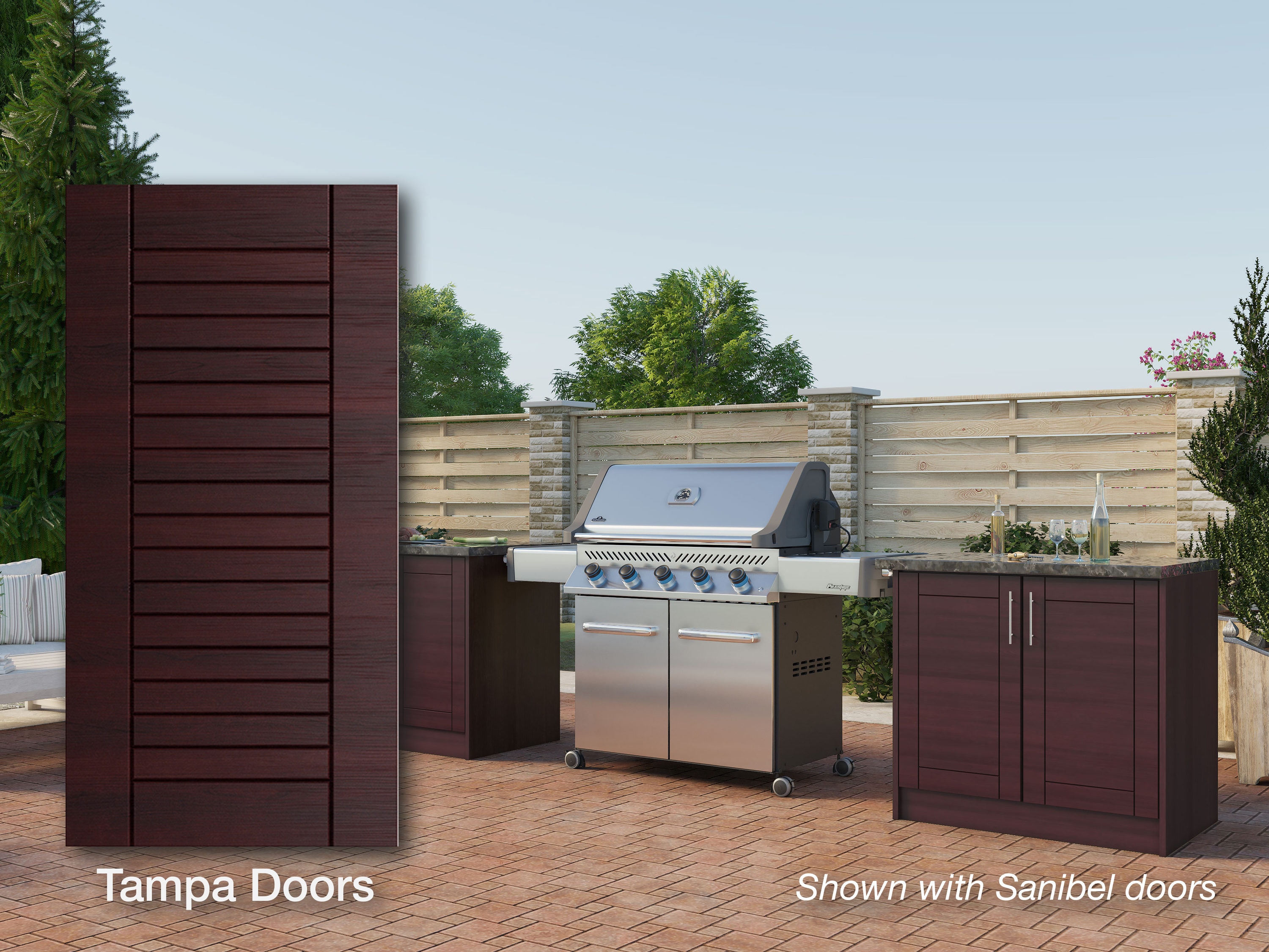 WeatherStrong WSE72WC-TMH Modular-Outdoor-Kitchens - View #2