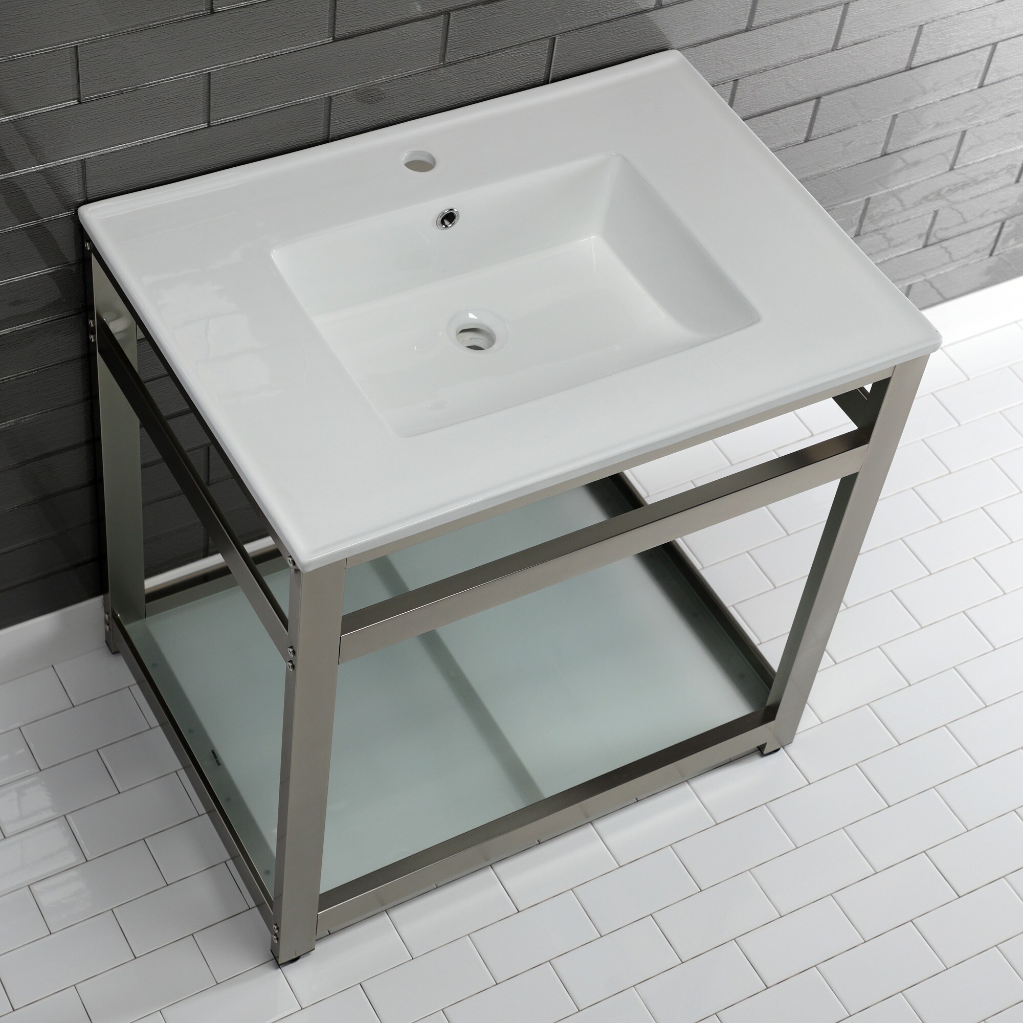 Kingston Brass WLVWP3122B8 Bath-Sink - View #7
