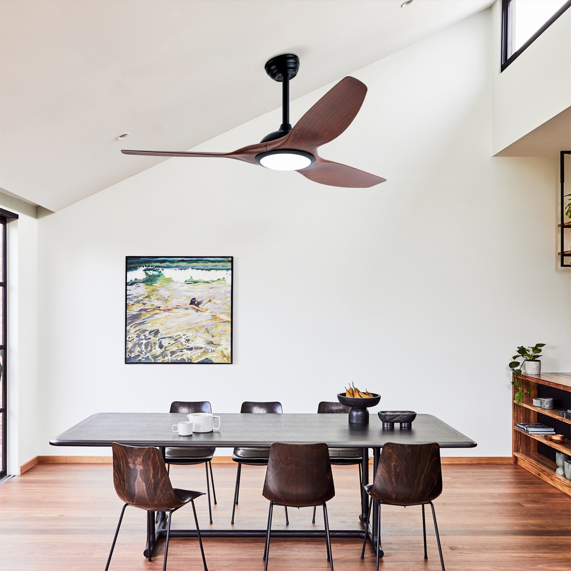 YOTOO 52AB-7039BK-1L Ceiling-Fans - View #4