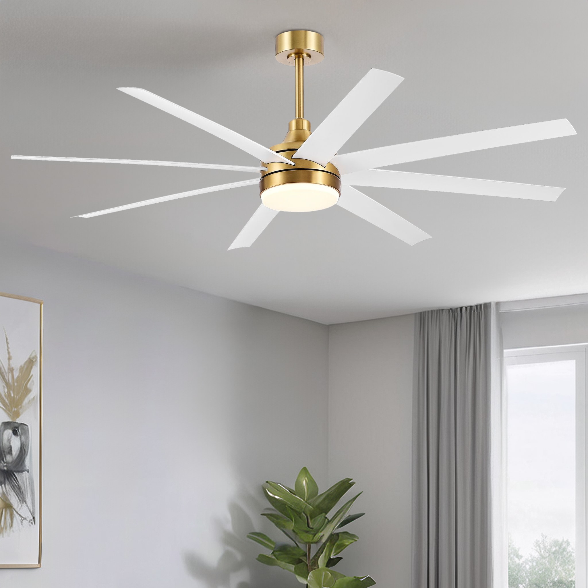 Breezary 23012-WH Ceiling-Fans - View #2