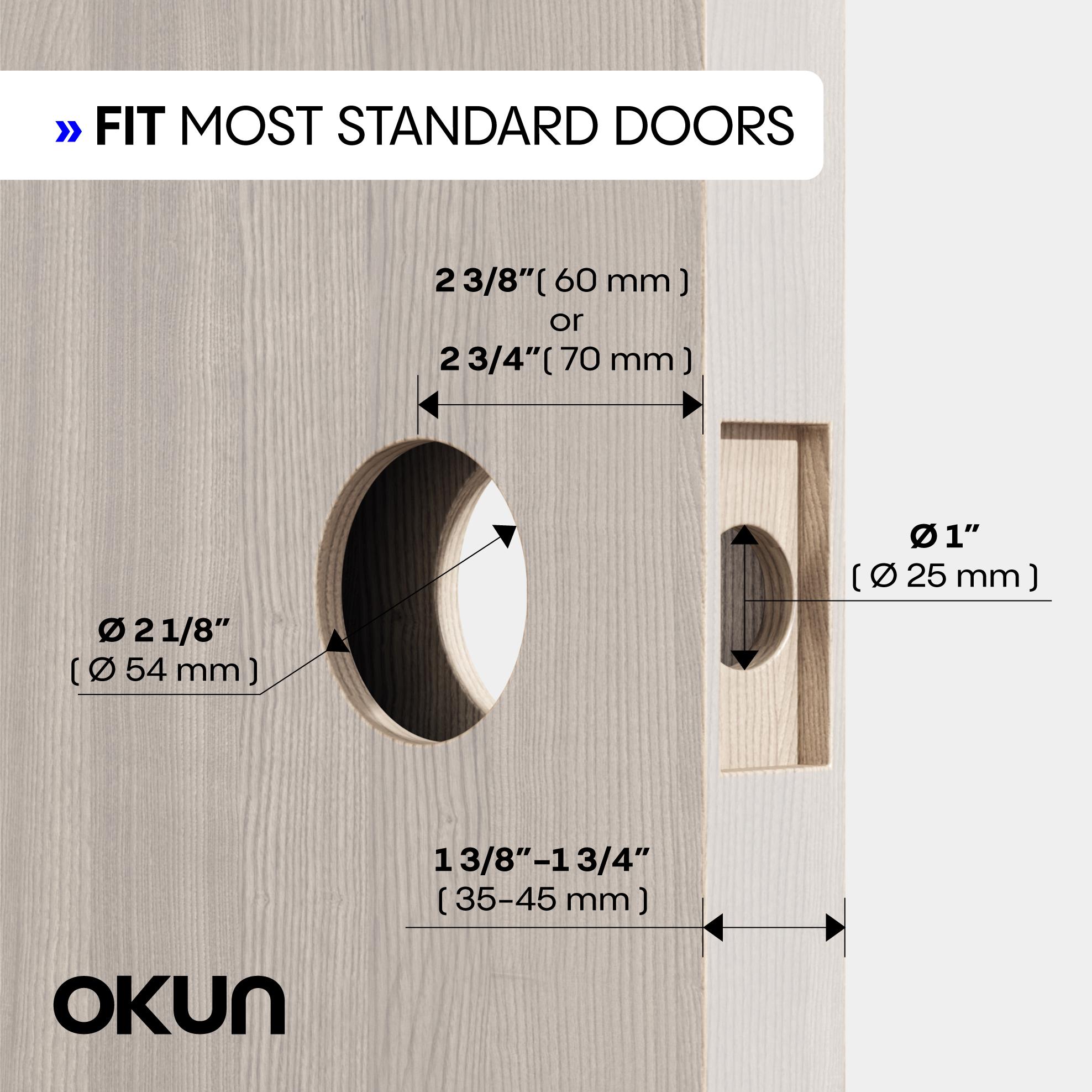 OKUN OK1005MBPRK2 Door-Handles - View #5