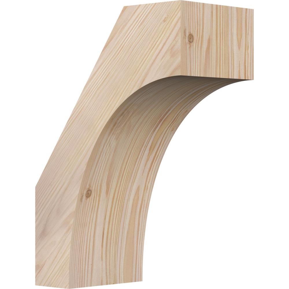 Ekena Millwork BRC06X10X14WTL00SDF 5-1/2-in x 10-in x 14-in Douglas Fir Unfinished Wood Westlake Smooth Knee Brace