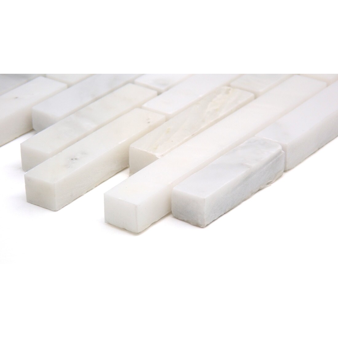 Emser WINTER FROST Winter Frost Natural Stone Marble Border Tile (13-in x 13-in)
