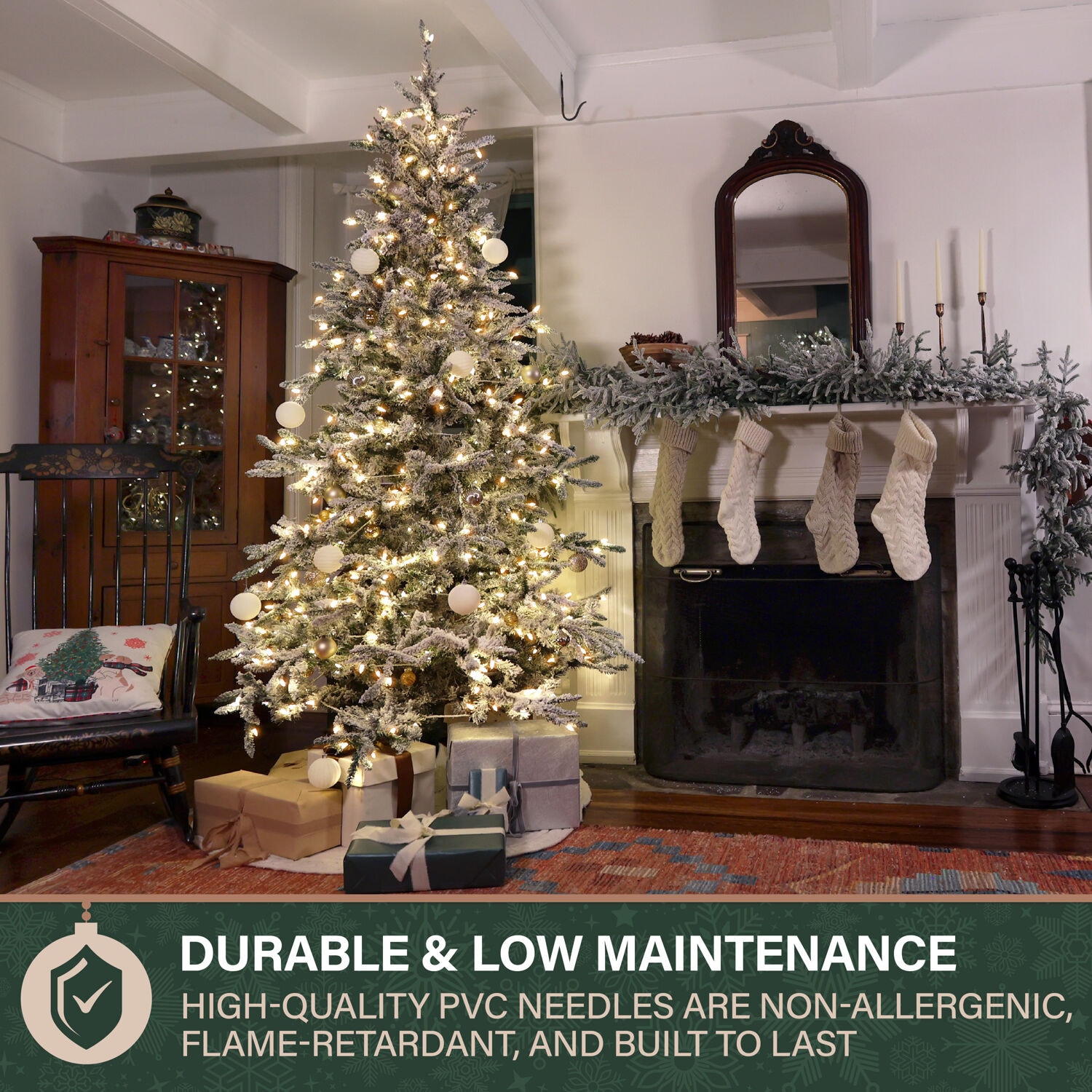 Fraser Hill Farm FFMP090-5SN Artificial-Christmas-Trees - View #9