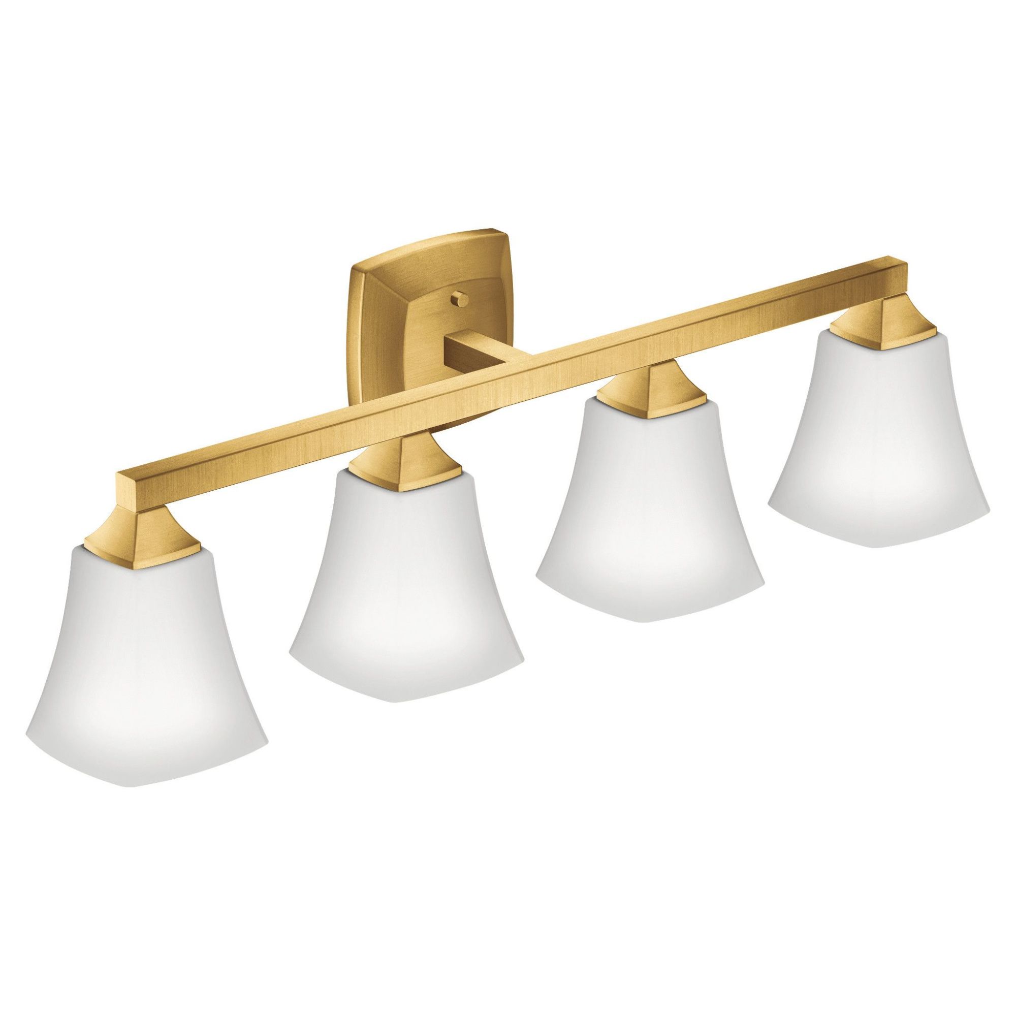 moen dn0763bg iso vanity light brushed gold