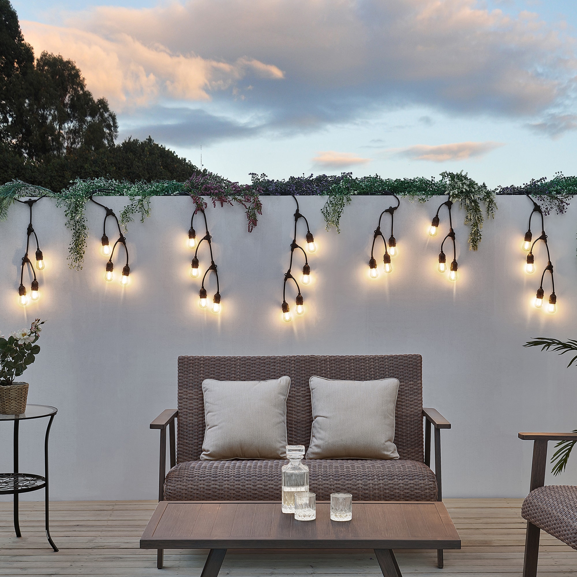 OVE Decors 15LST-FENC28-RBL Patio-String-Lights - View #4