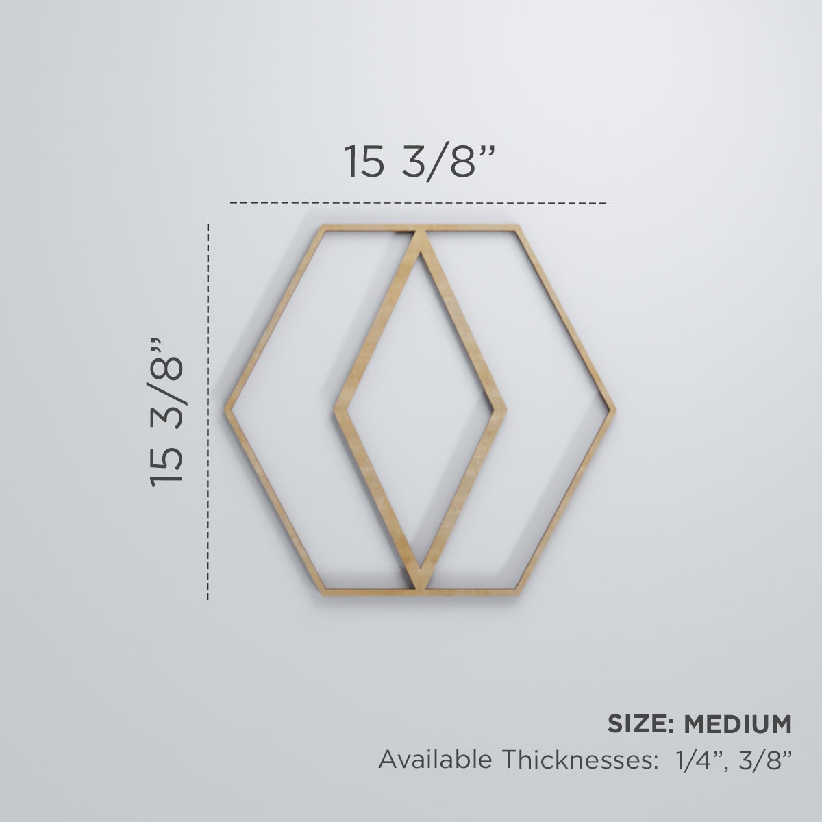 Ekena Millwork WALW16X16X0375HREMF Wall-Panels - View #3
