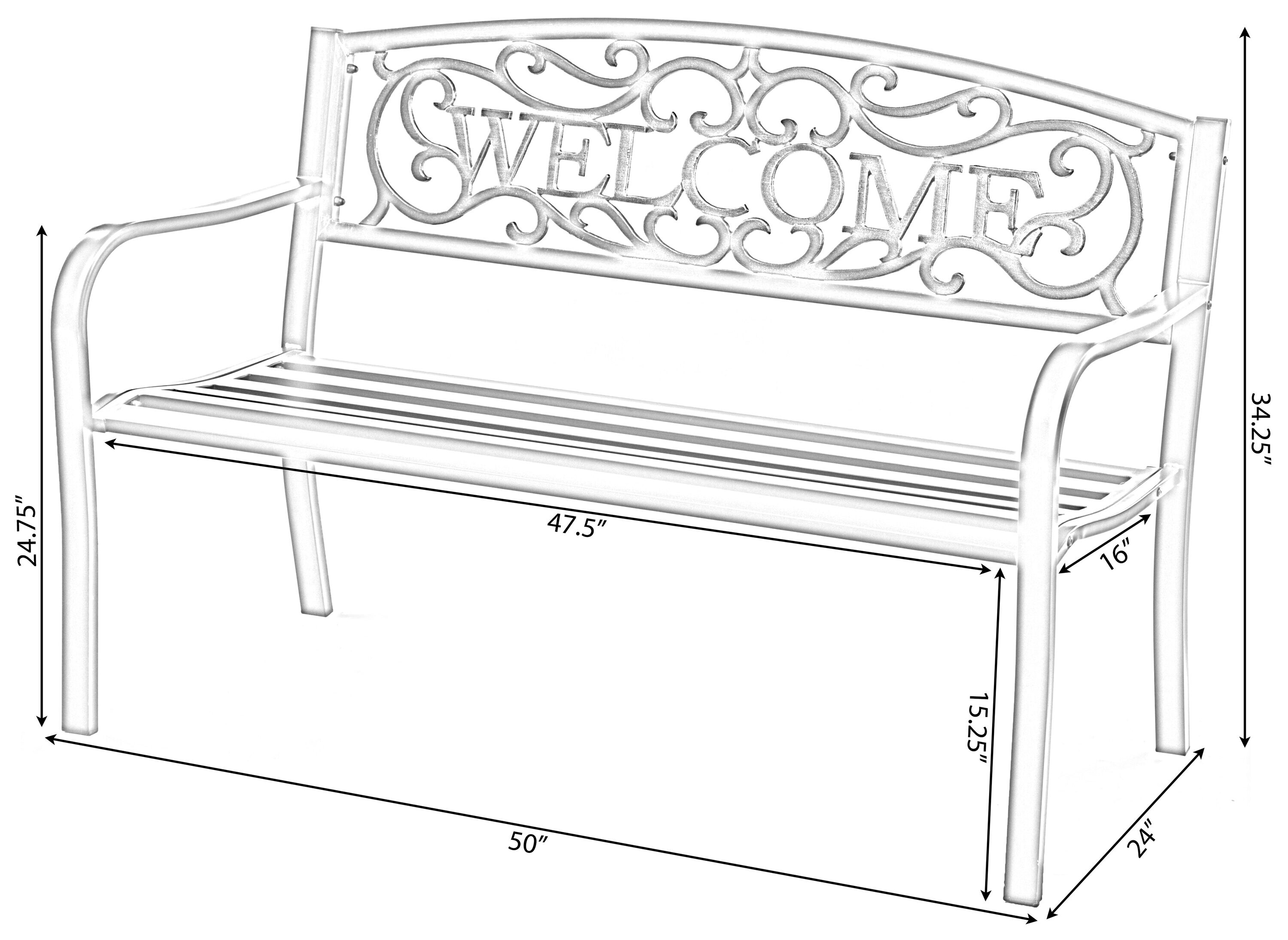 Quickway Imports QI003709 benches - View #6