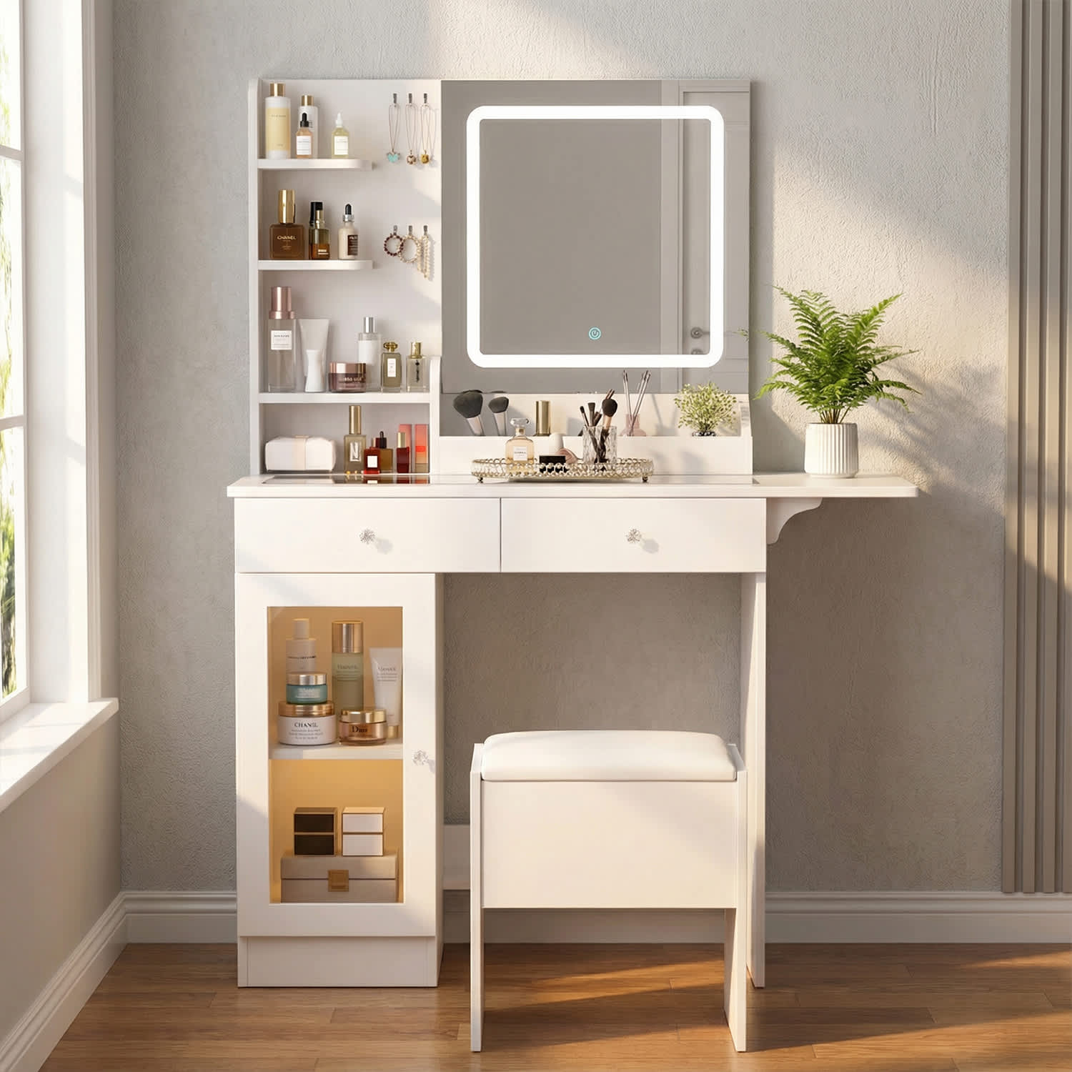 VERYKE WZT-JLYC00184 Bedroom-Vanities - View #2