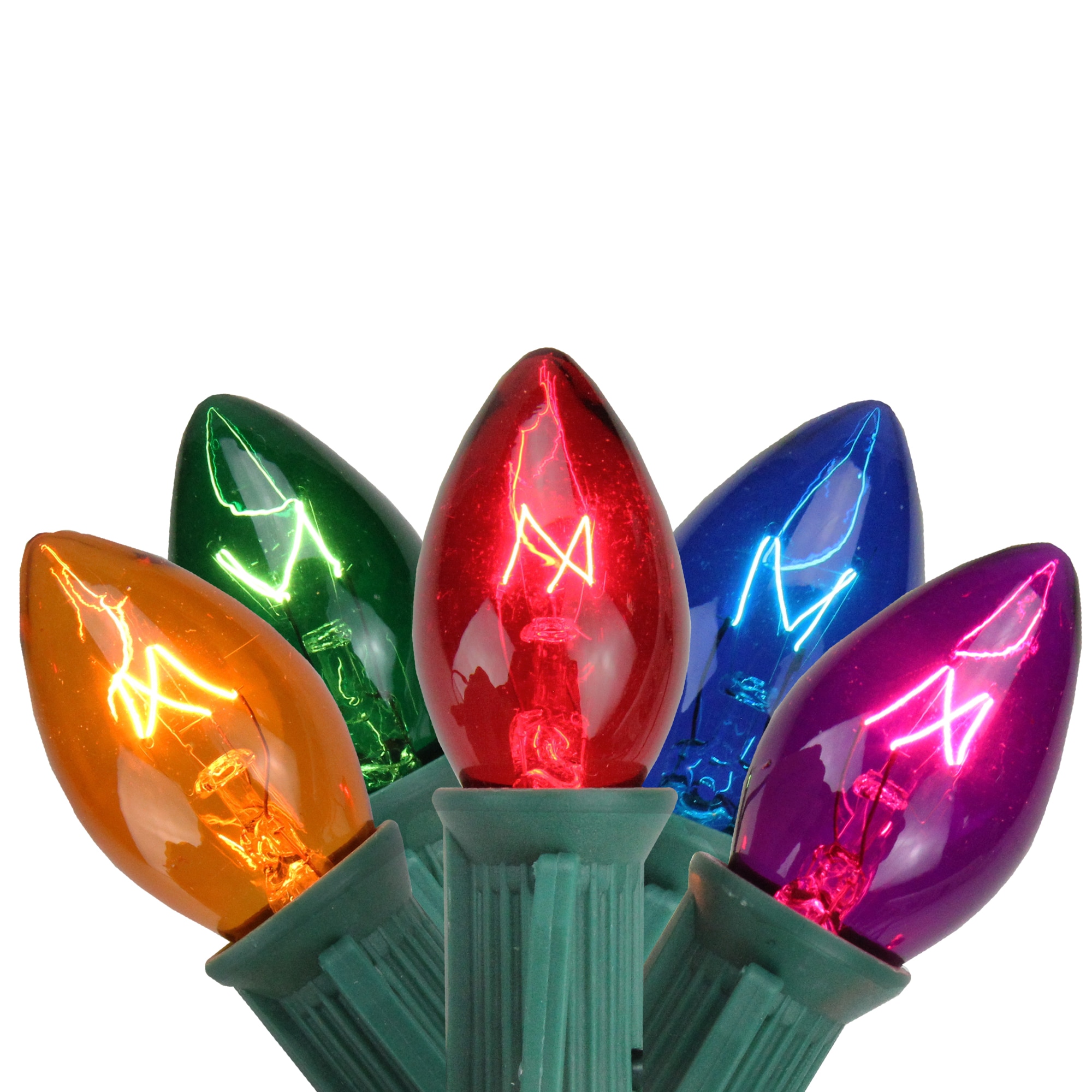 Northlight 31476002 25 -Count 24-ft Multicolor Incandescent Plug-In Christmas String Lights
