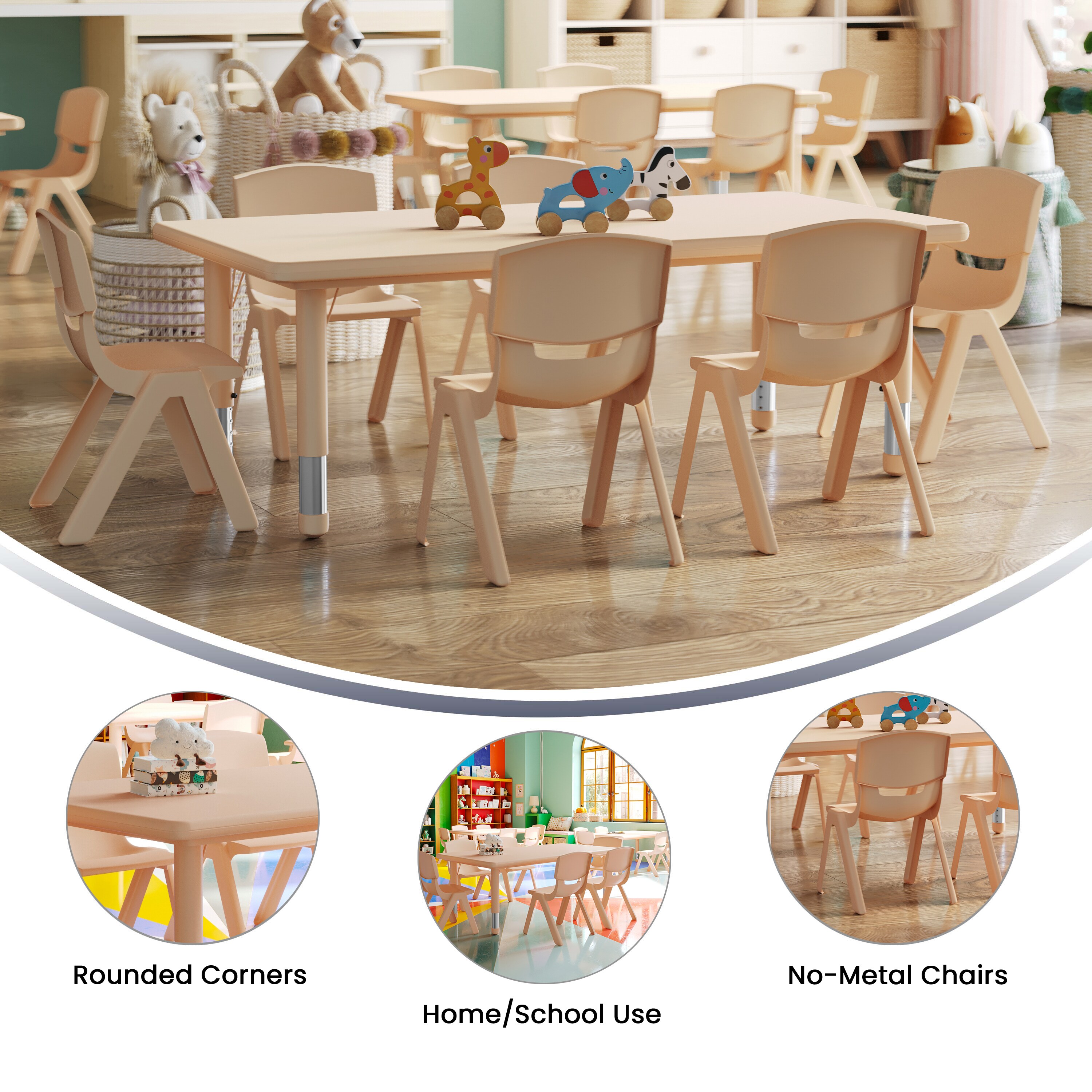 Flash Furniture 889142533122 Kids-Play-Tables - View #4