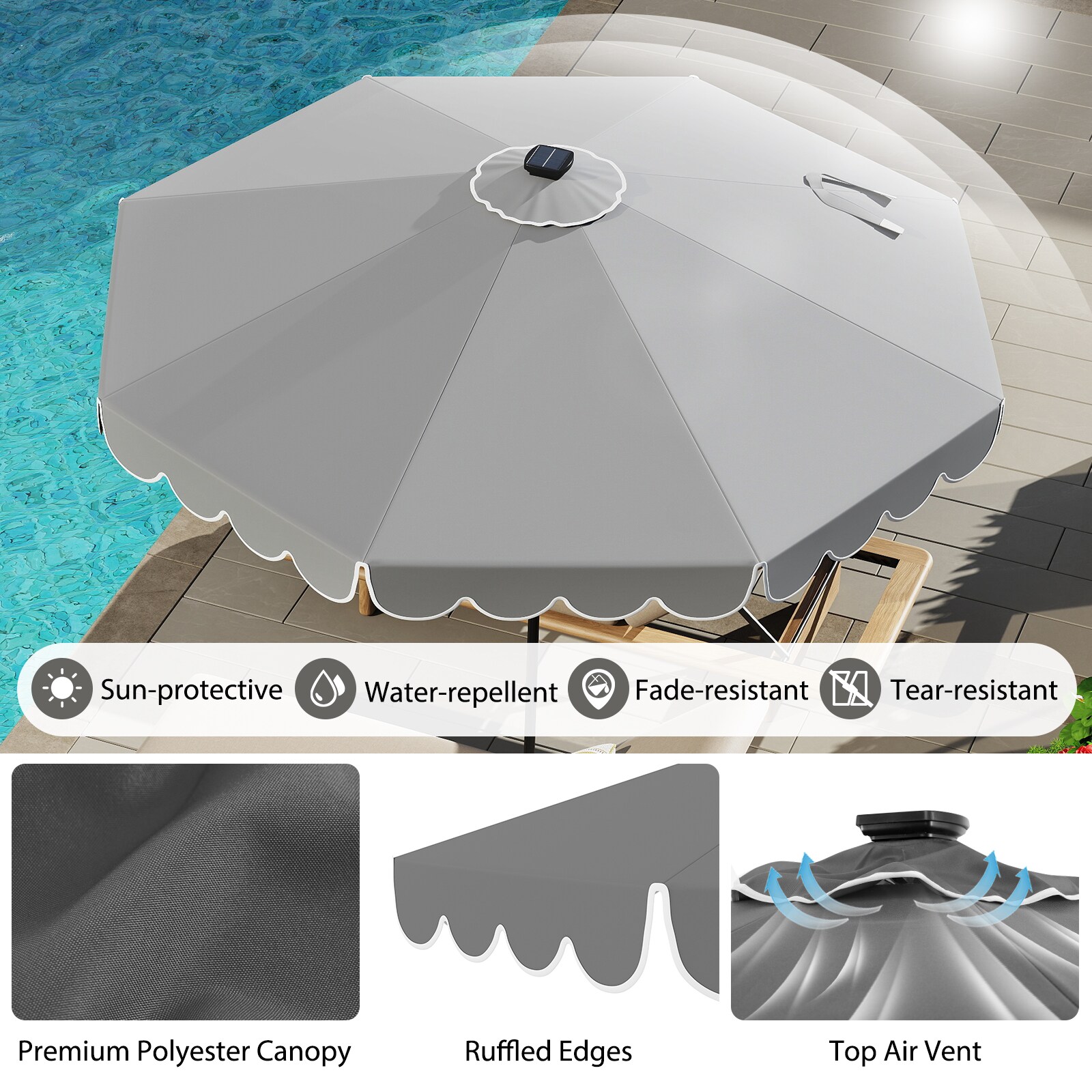 Forclover FBR-4273GR Umbrellas-2 - View #5