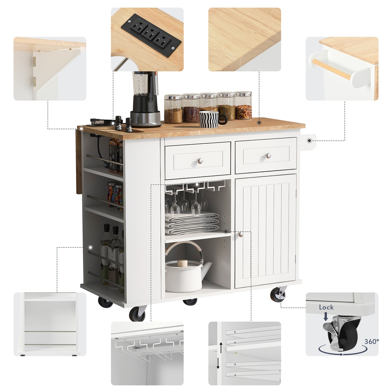 BABOOM BOM-5556AAW-OR Kitchen-Furniture - View #9