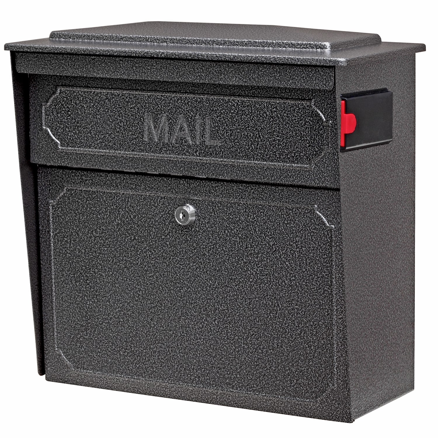 Mail Boss Wall Mount Multiple Colors/Finishes Metal Large Lockable Mailbox 7175 Sansujyuku sansujyuku.com