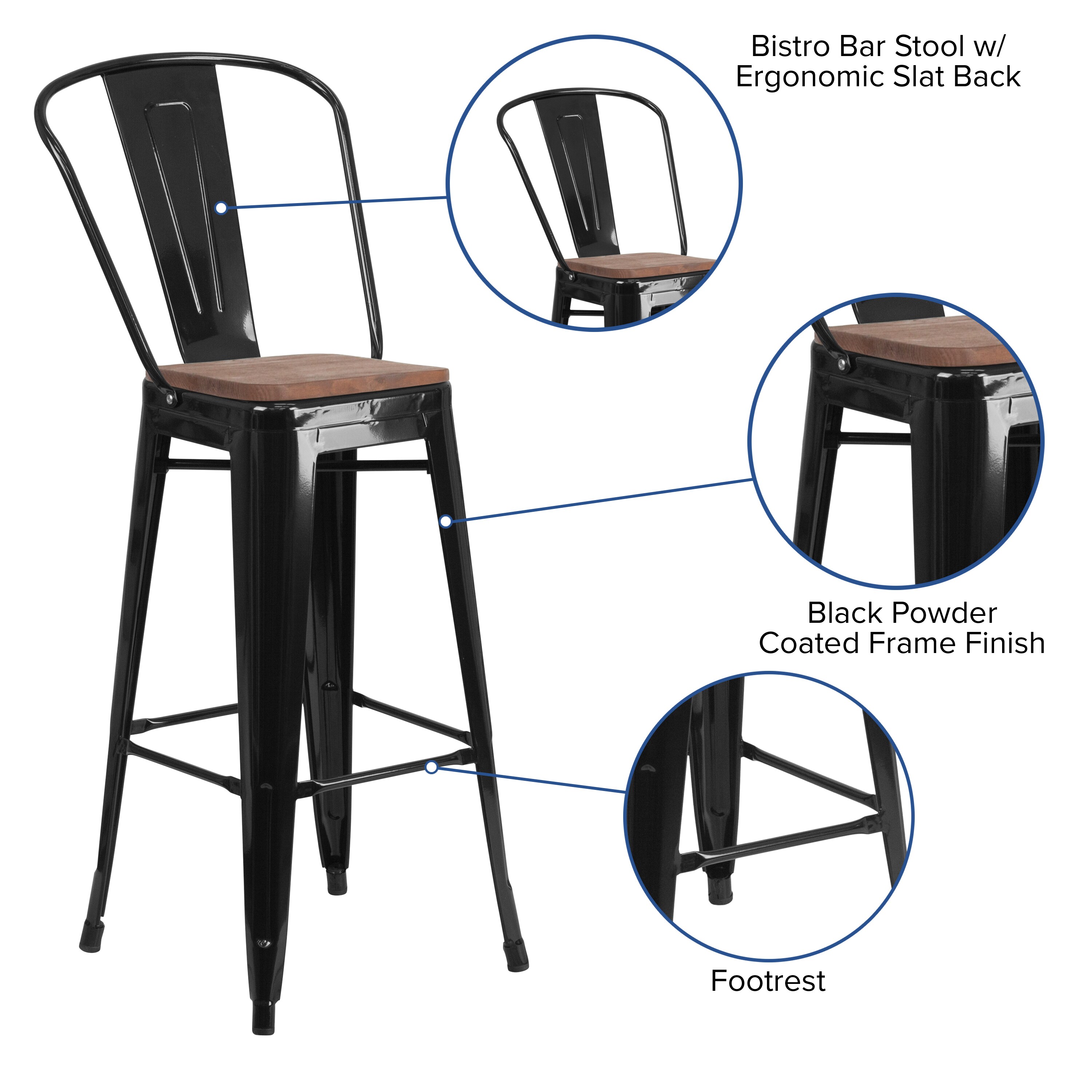 Flash Furniture 889142500056 stools - View #2