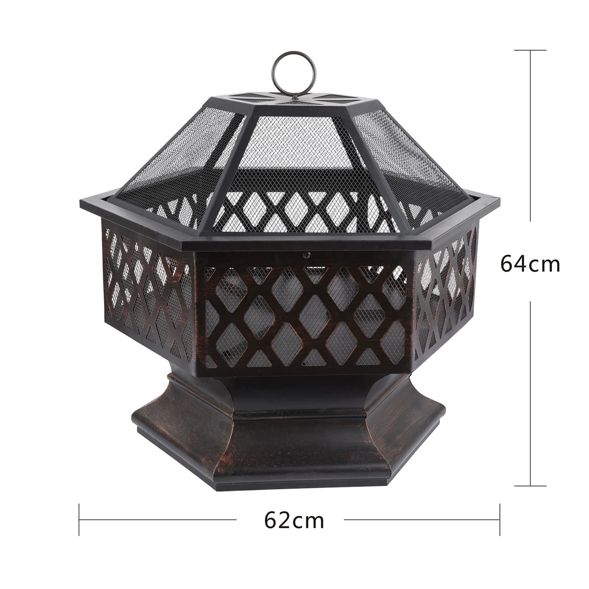 Clihome SL-69MX-AA Outdoor-Woodburning-Firepits - View #4