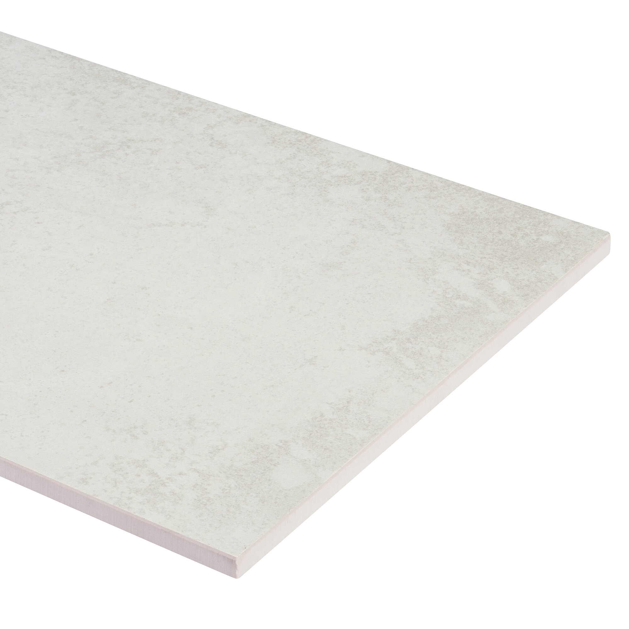 Crossville EnGarde 8-Pack Chalk 12-in x 24-in Metallic Porcelain Stone Look Floor and Wall Tile