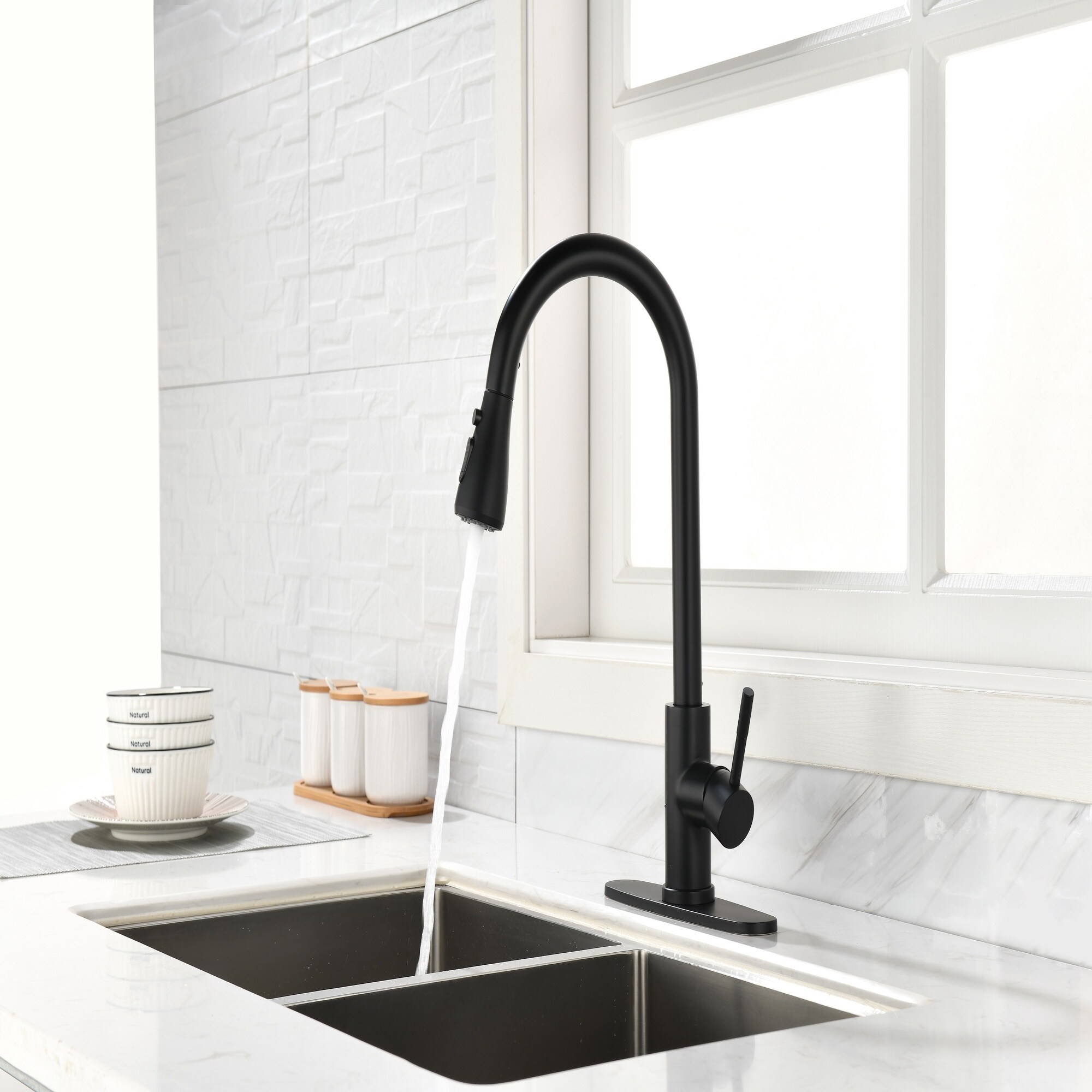 Vorene J-5K6DSRO13I8W Kitchen-Faucets - View #2