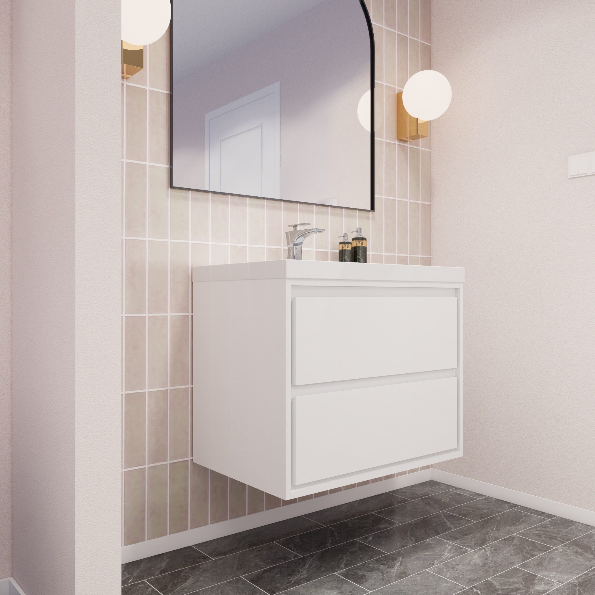 Moreno Bath MOM830-GW Bath-Vanity-Combo - View #6