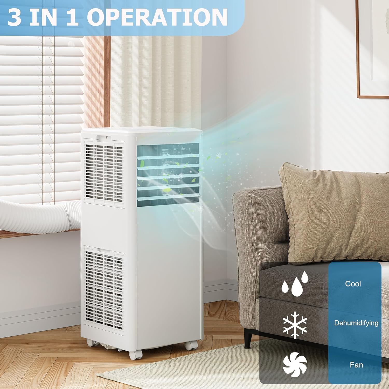 Qeetex ZYS-PHO-10F8KGR3 Portable-Air-Conditioners - View #3