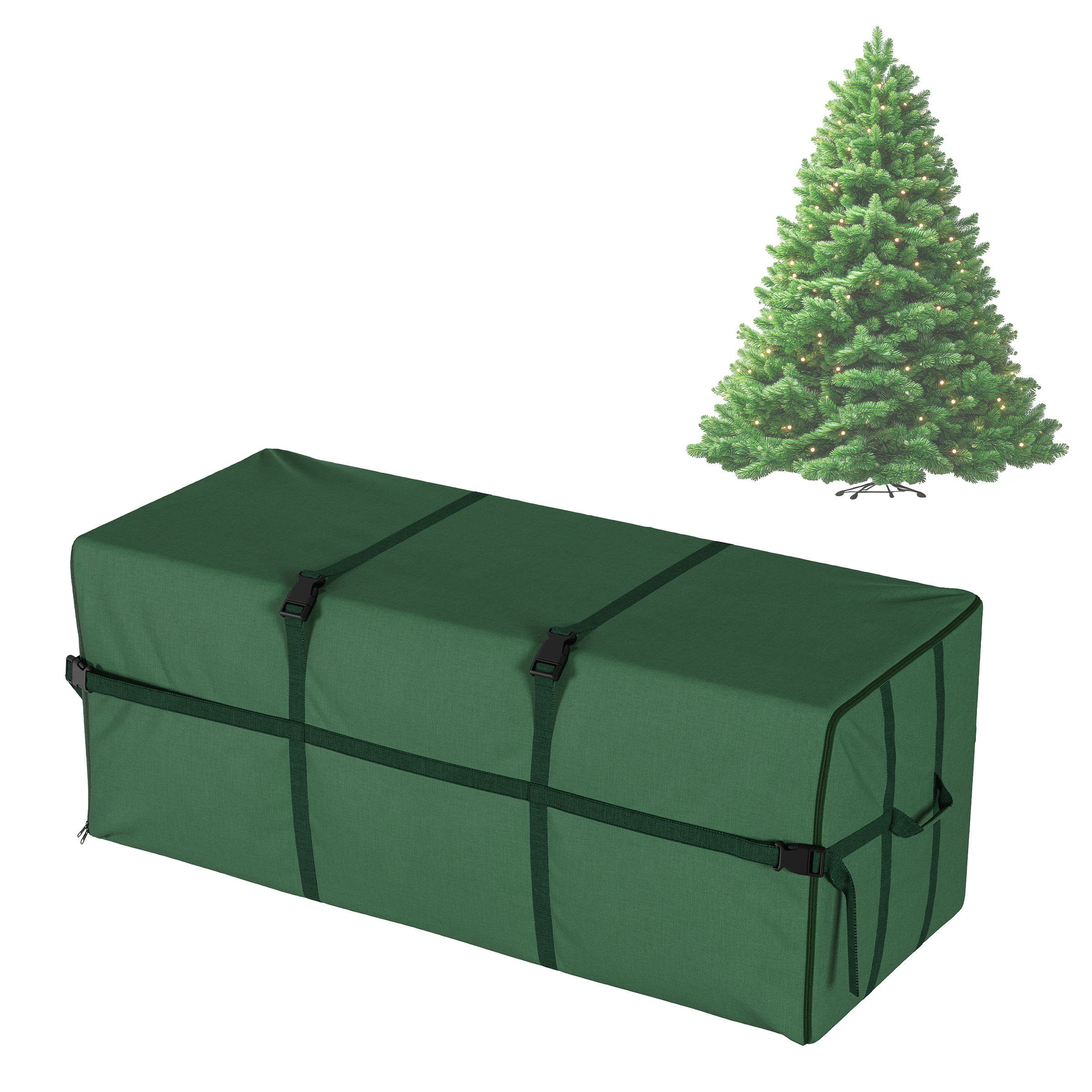 Hastings Home Large Green Christmas Tree Storage Bag ( 24-in H x 24-in W )