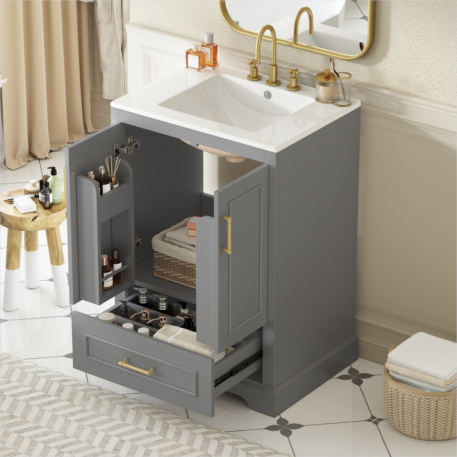 SunJet DCO6BUL6N3B7 Bath-Vanity-Combo - View #2