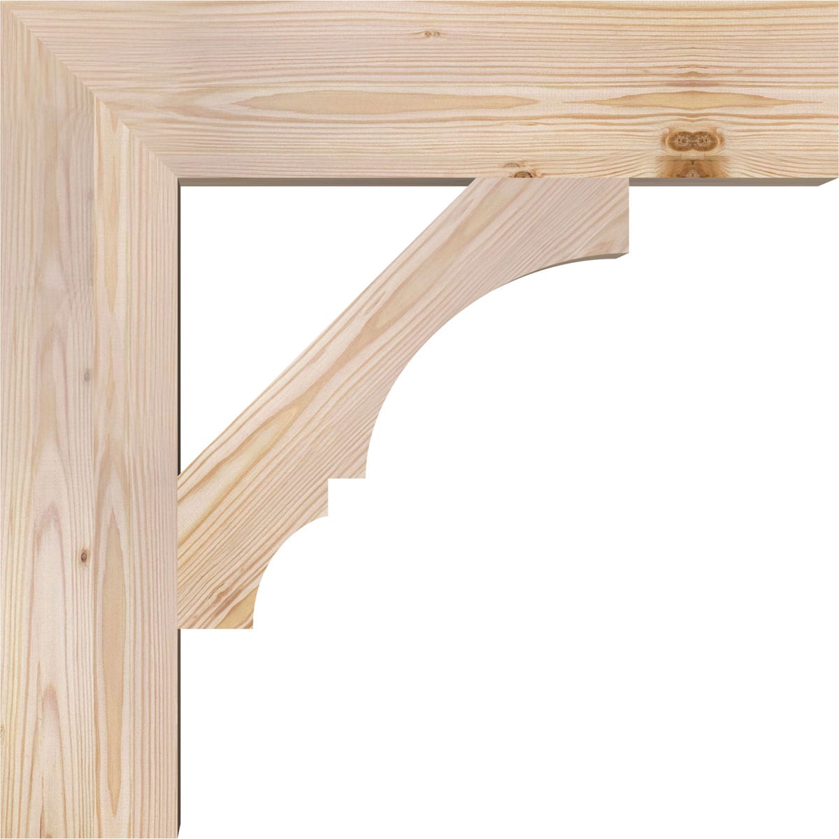 Ekena Millwork BKT06X26X26BOA05SDF Exterior-Brackets-Braces - View #3