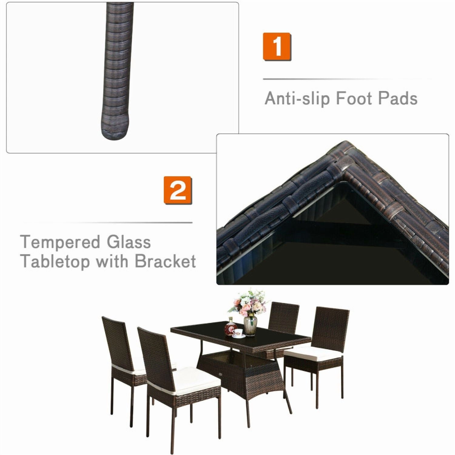 VERYKE 6268843556069 Patio-Dining-Sets - View #2