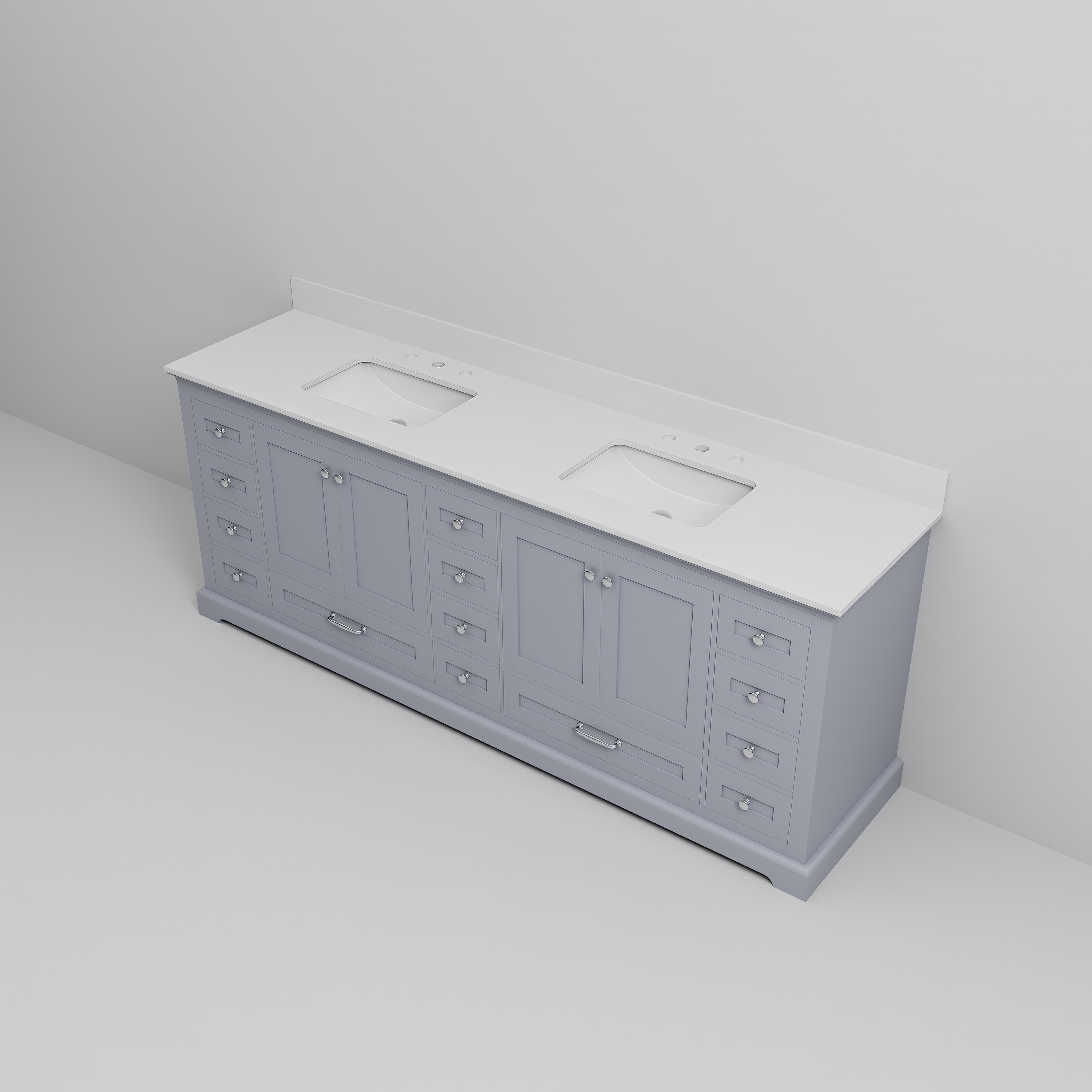 Lexora LVD84DB300 Bath-Vanity-Combo - View #11