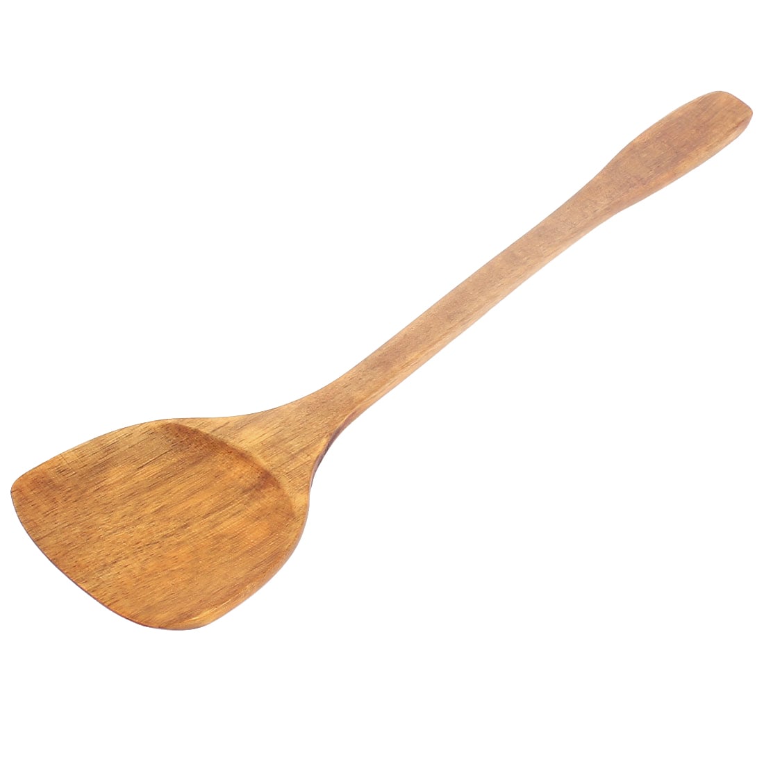 Unique Bargains Wood Handmade Kitchen Household Cooking Egg Pancake Turner Natural Spatula