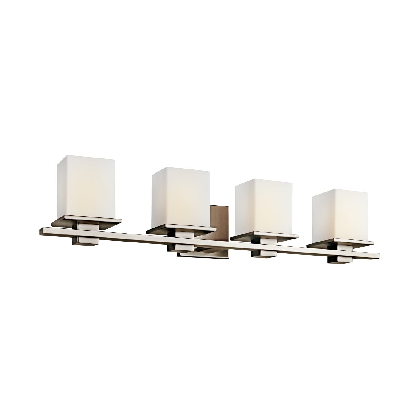 Kichler Tully 32-in 4-Light Antique Pewter Modern/Contemporary Vanity ...