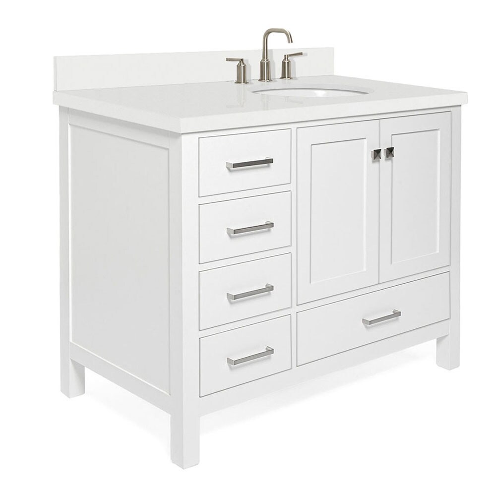 ARIEL A043SRWQOVOWHT Bath-Vanity-Combo - View #7