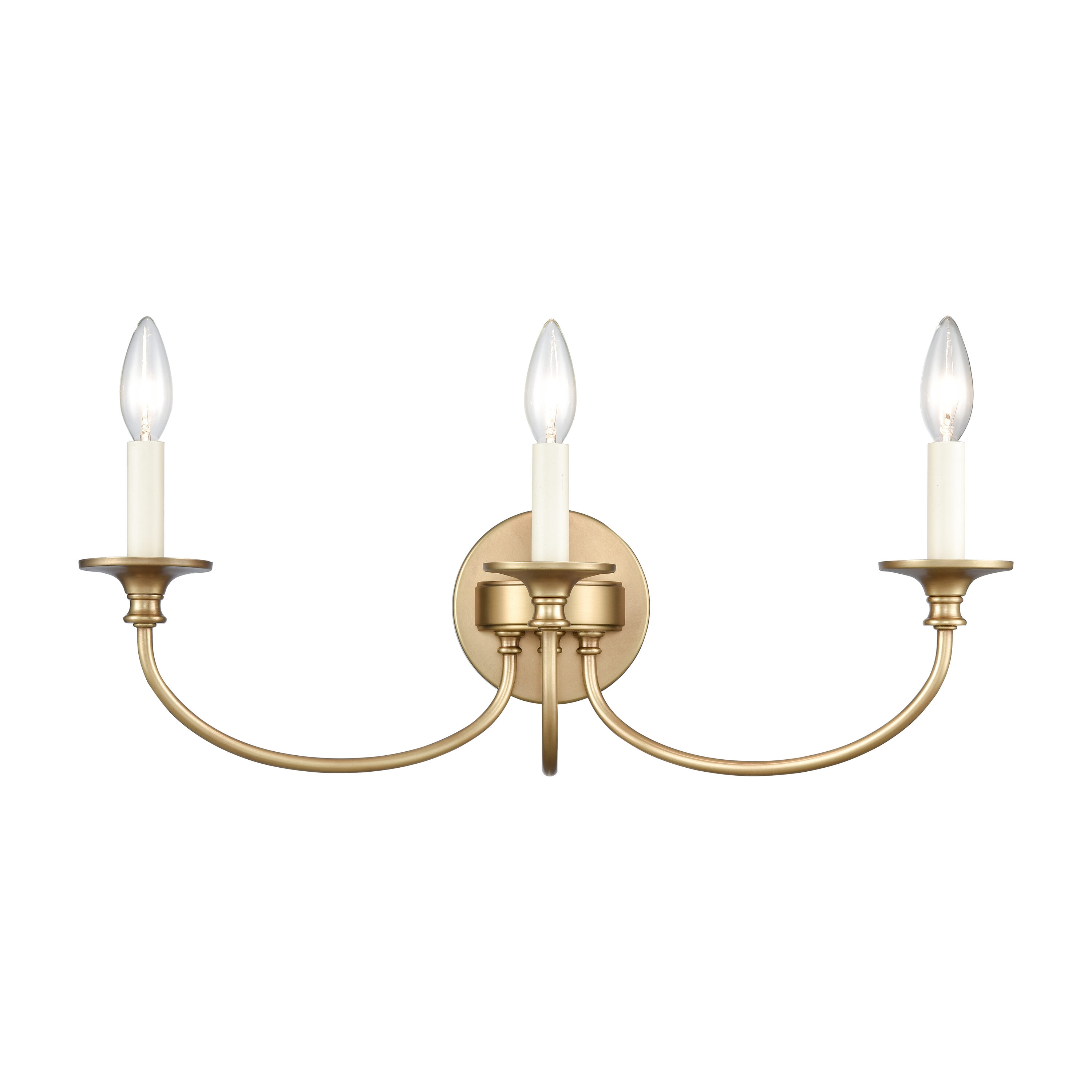 Westmore by ELK Lighting LW-202302010212 Tempe 22-in 3 -Light Multiple finishes Brass Traditional Vanity light