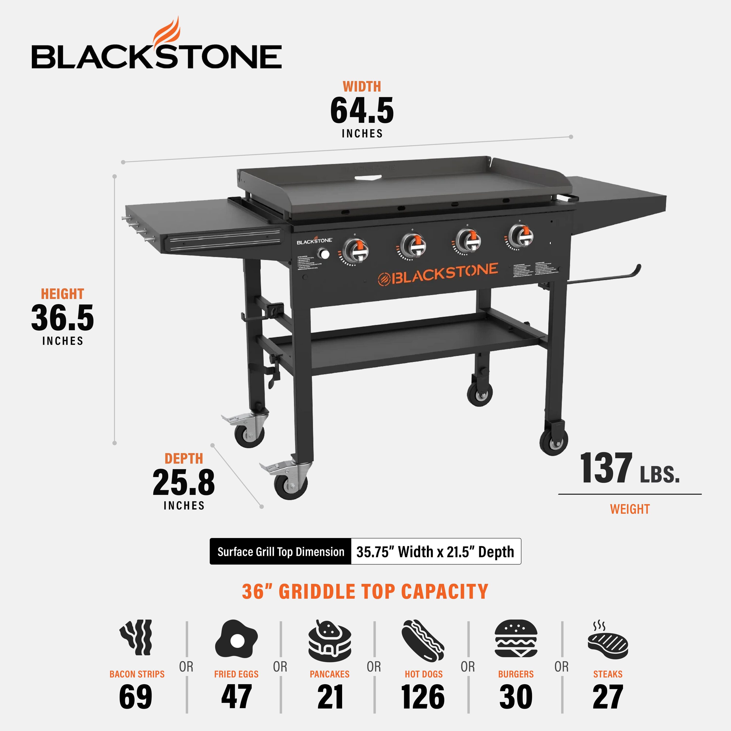 Blackstone 405912 Gas-Grill - View #4