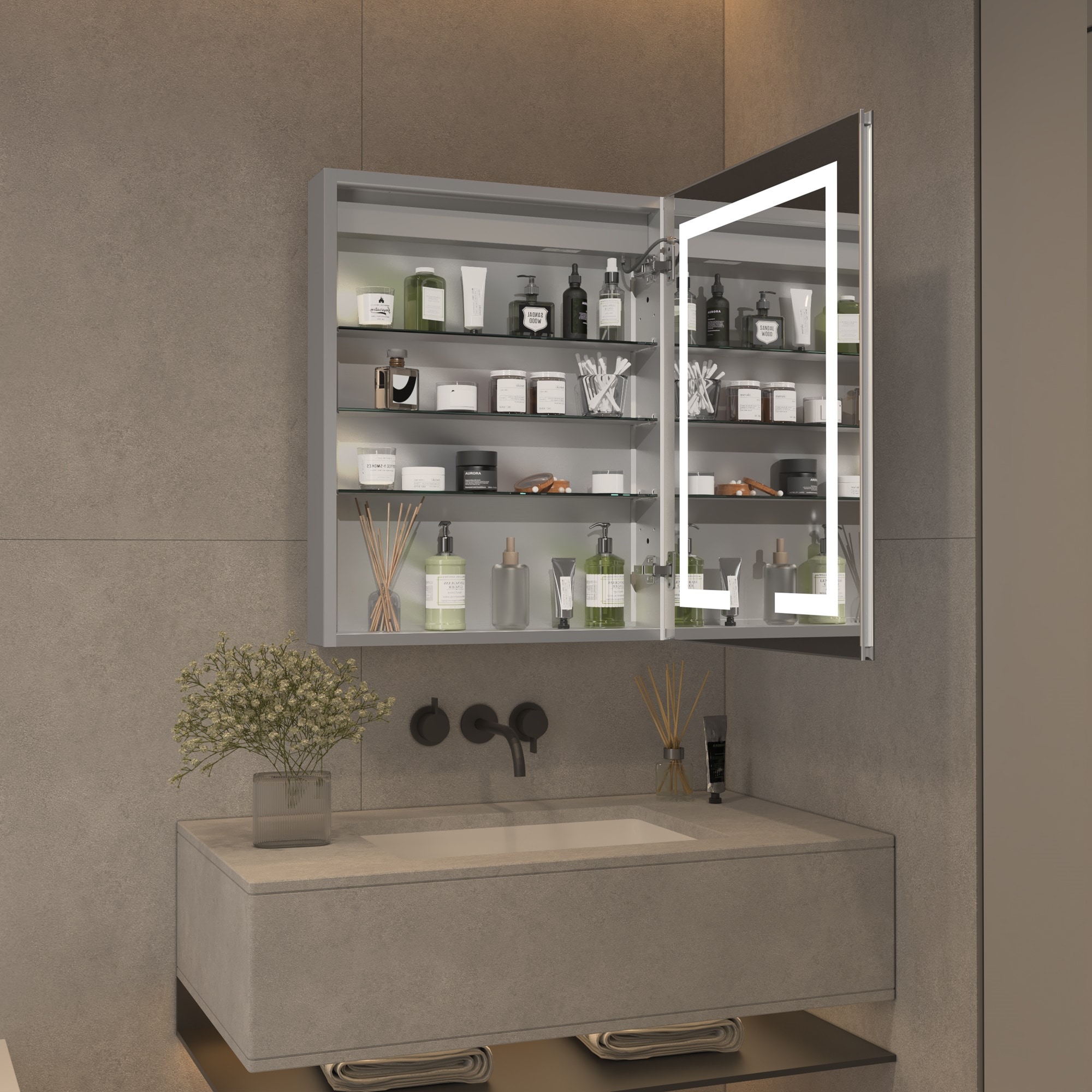 AAZJ JDEX-MC2430R3 Bathroom-Medicine-Cabinets - View #5