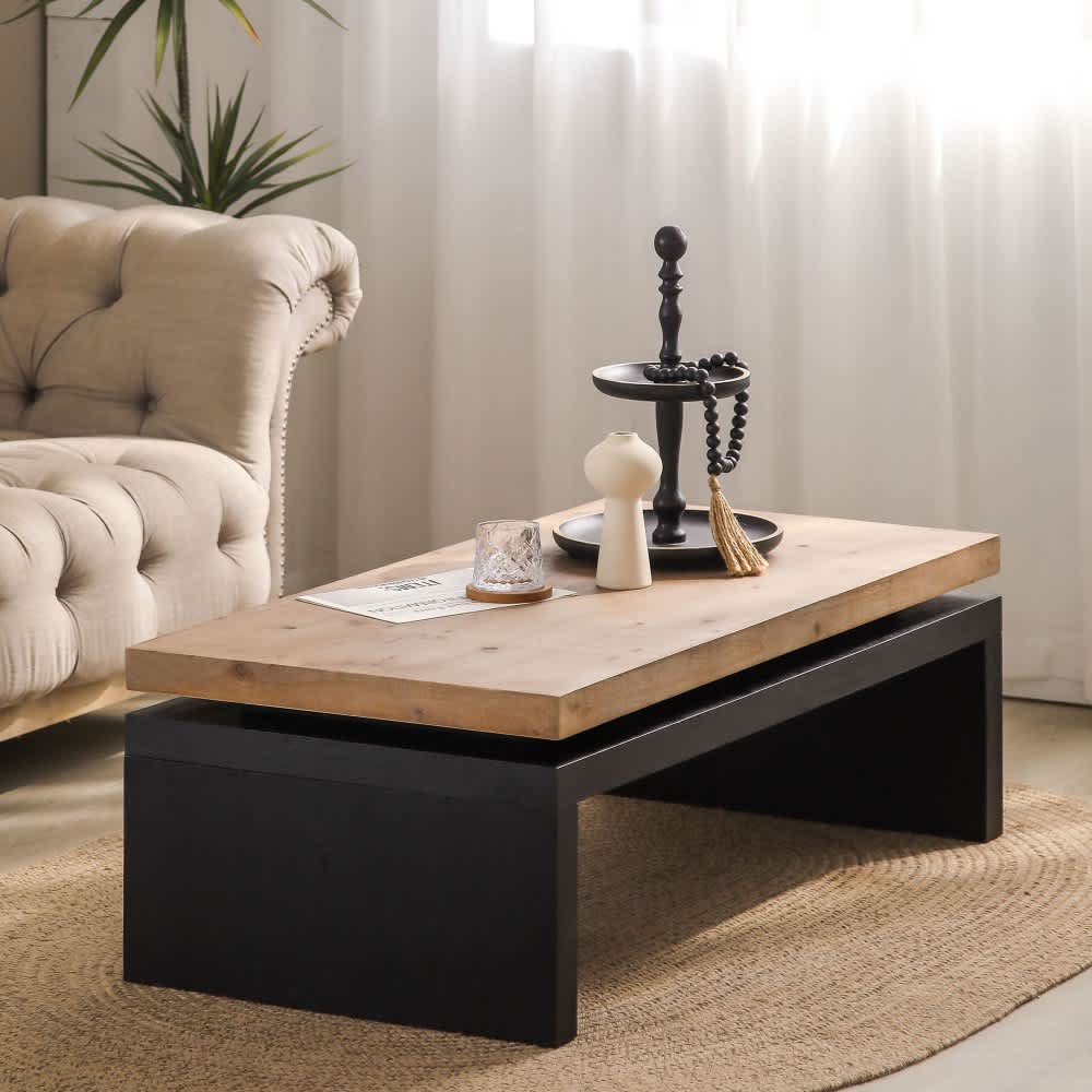 Coolbibila LILY-COFFEE-NATURAL Coffee-Tables - View #4