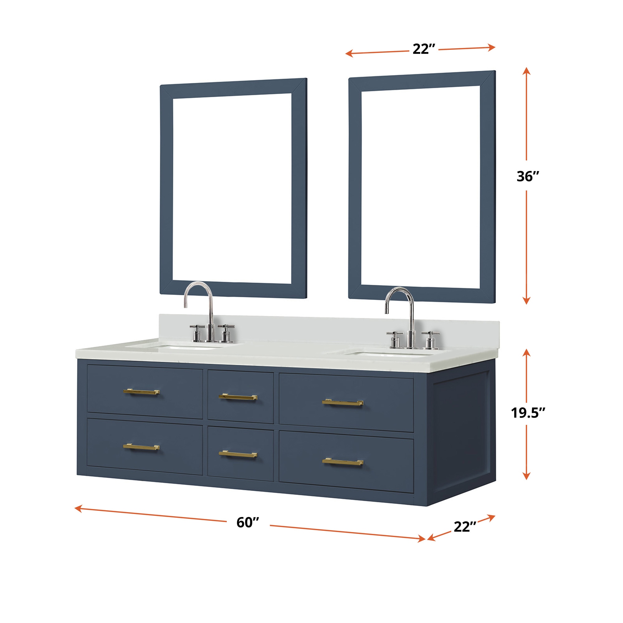 Lexora LVSO60DE211 Bath-Vanity-Combo - View #5